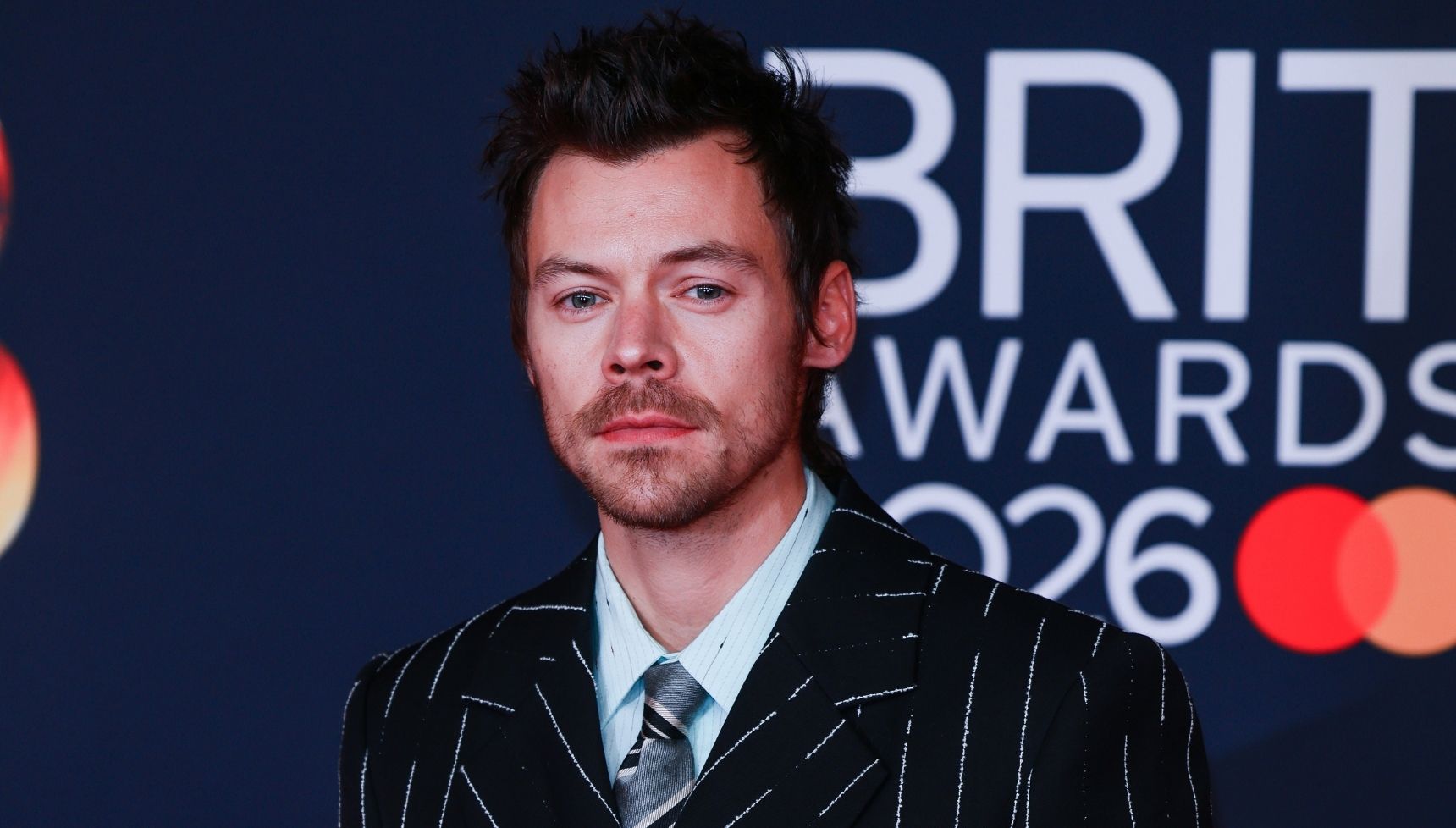 Harry Styles at BRIT Awards smiling