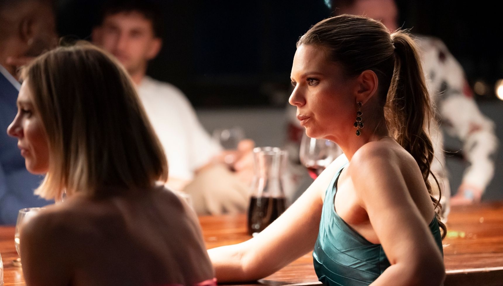 MAFS Bec at the dinner party