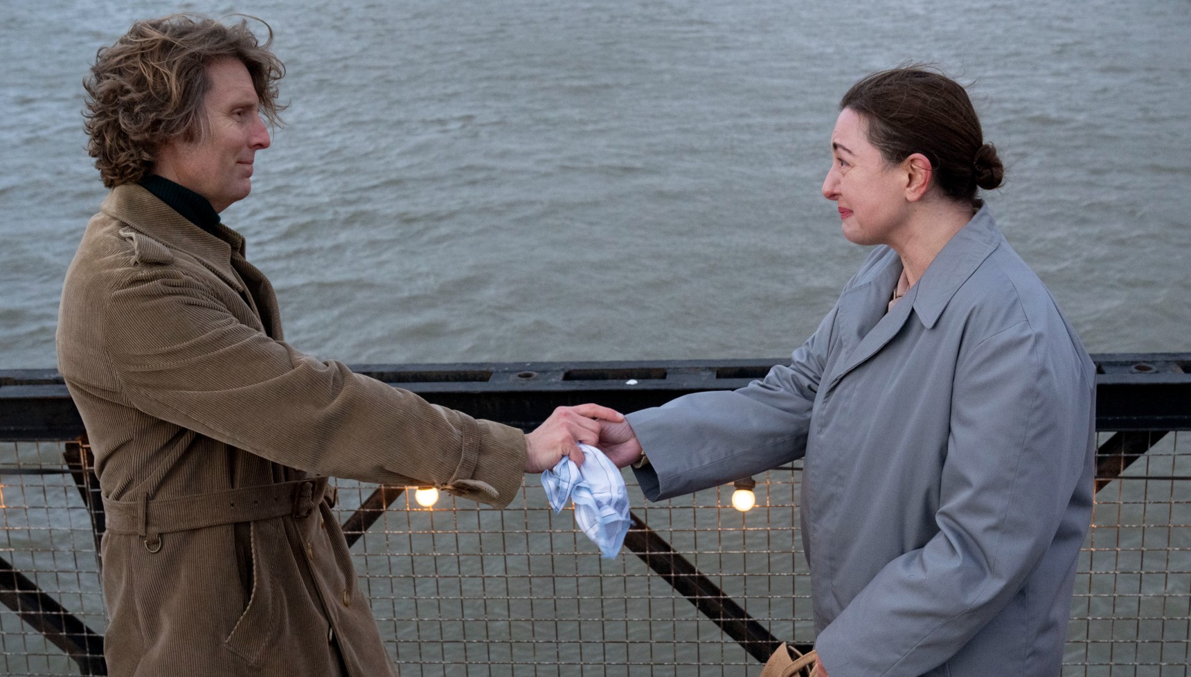 Geoffrey and Veronica appear to say goodbye