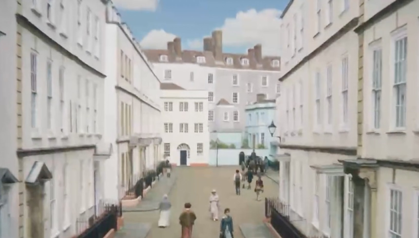 Orchard Street as seen in The Other Bennet Sister