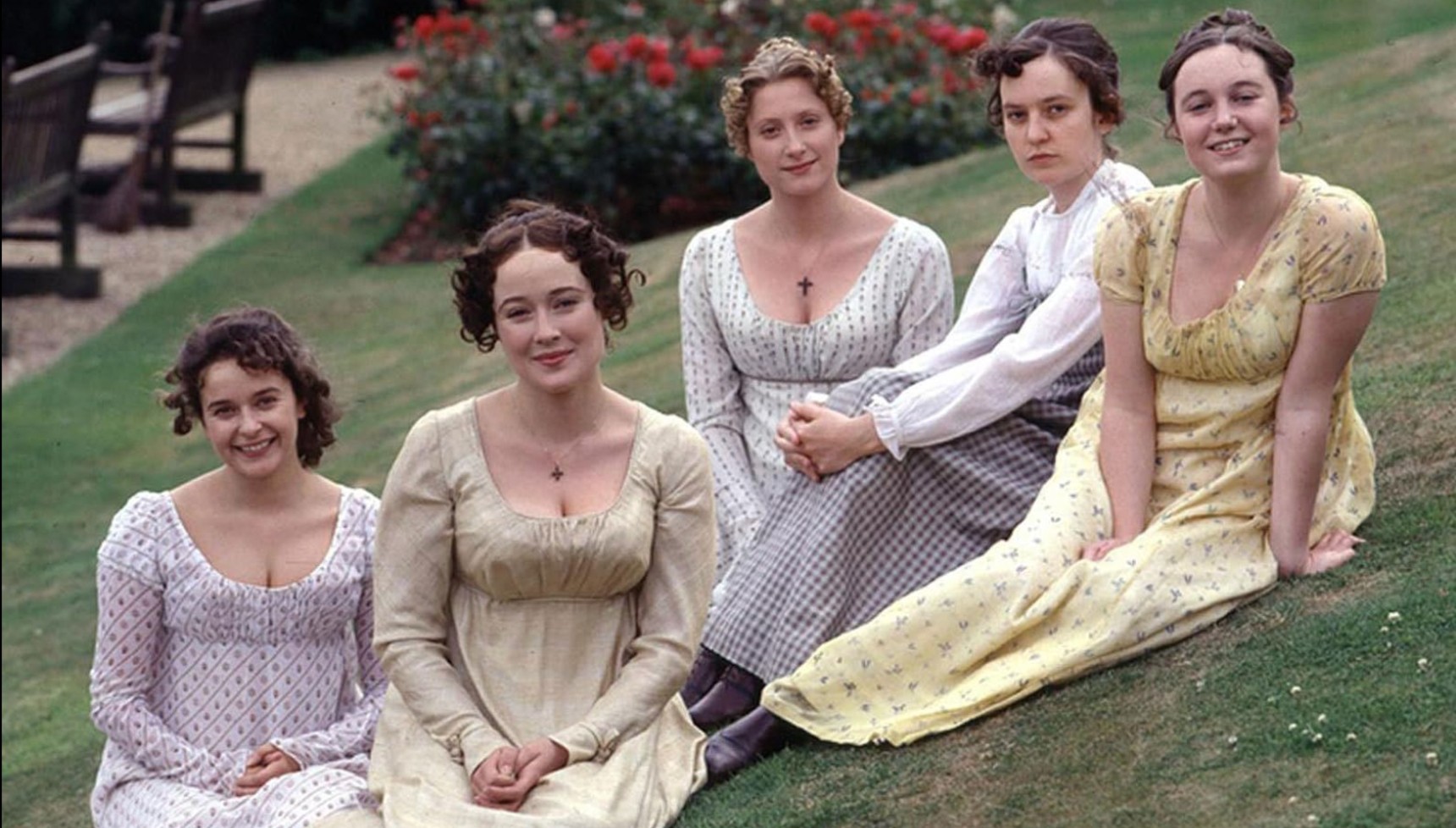 Original Bennet sisters in 1995 BBC One series Pride and Prejudice