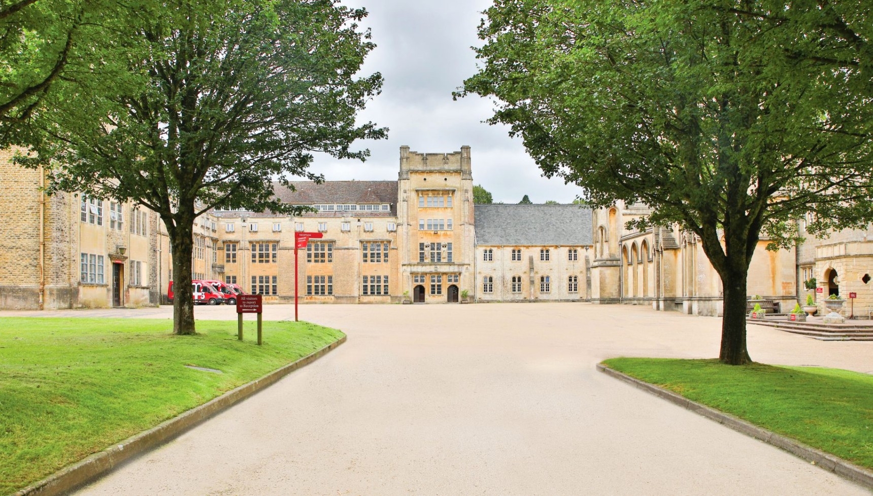 Downside School posing as Bartholomew's School in Gone