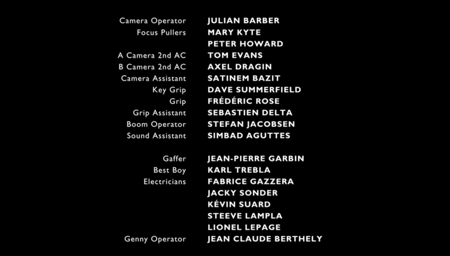 Lionel Lapage worked as an electrician on Death in Paradise
