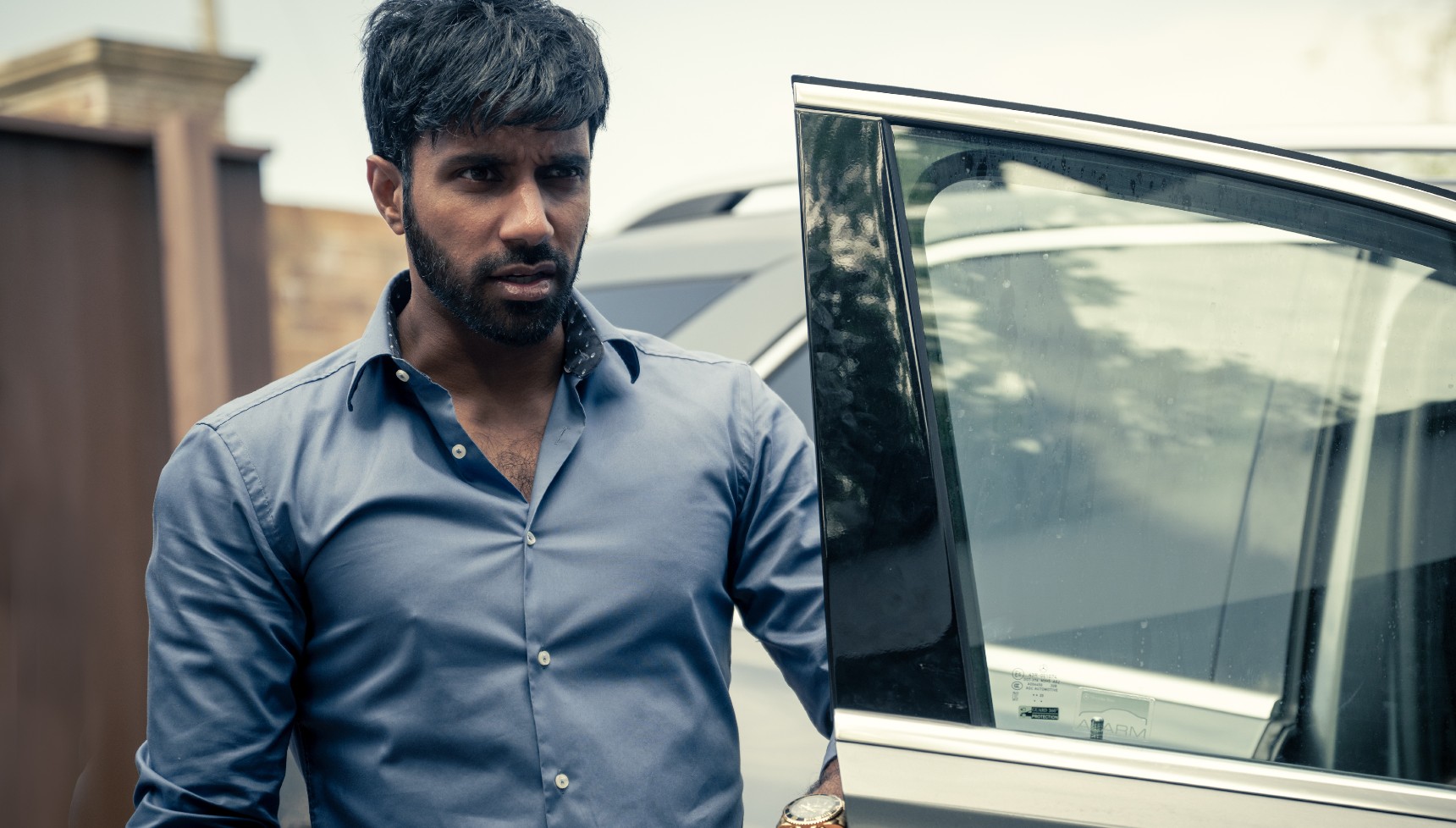 Rishi Nair as Neel Siddiqui in Grace series 6 episode 1 Left You Dead