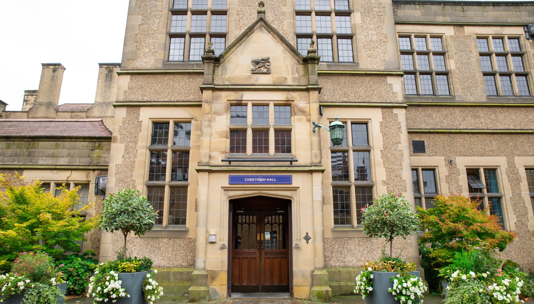 The elite private boarding school of Cheetham Hall is actually a luxury hotel