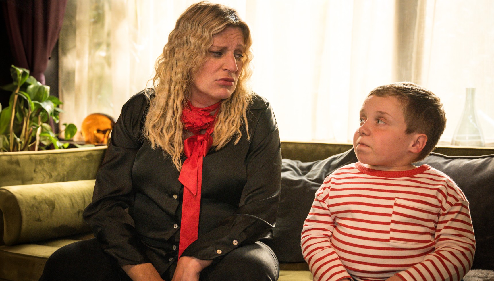 Daisy May Cooper and Lenny Rush in Am I Being Unreasonable?