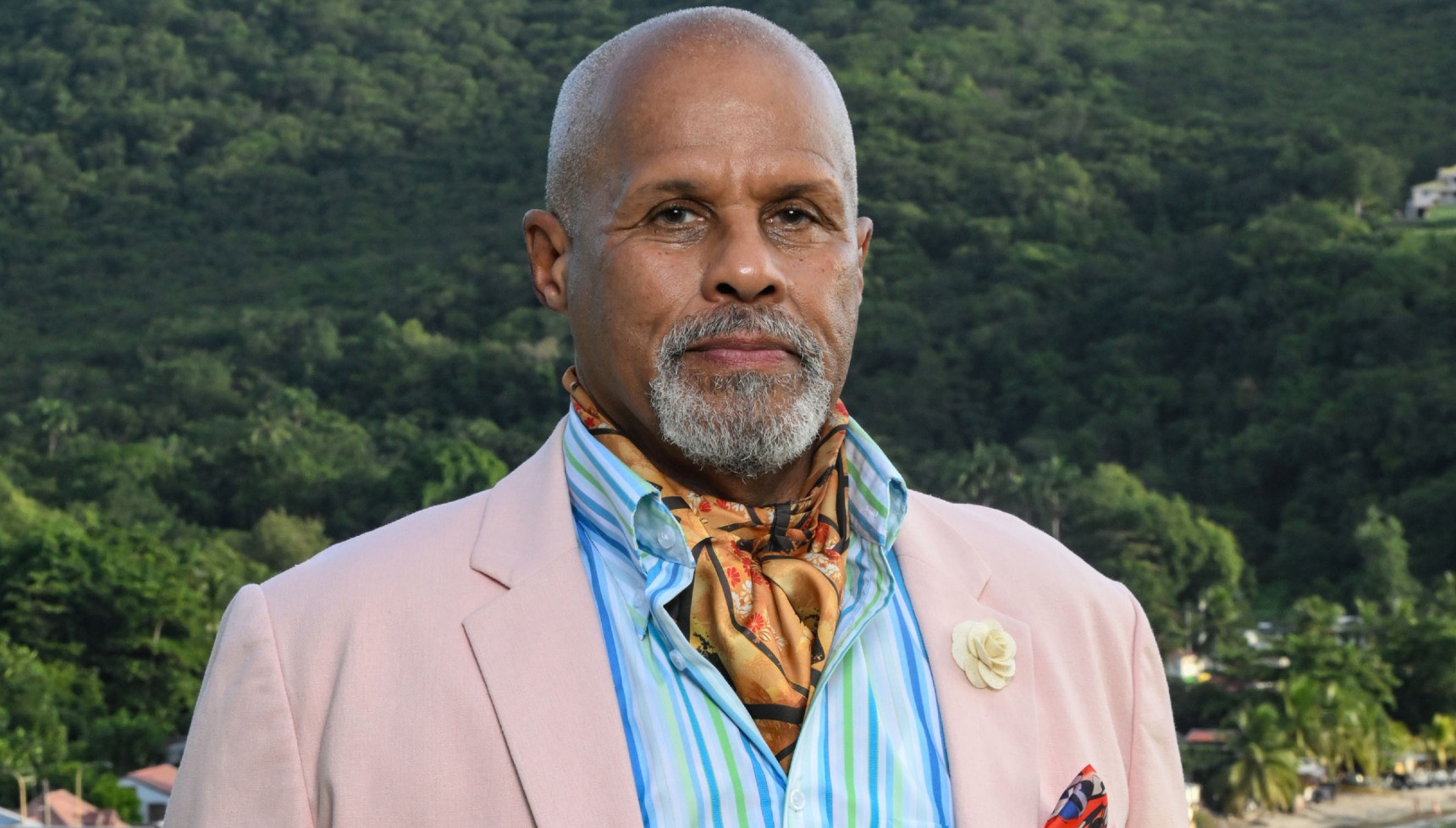 Gary Wilmot as Anton Busette in Death in Paradise