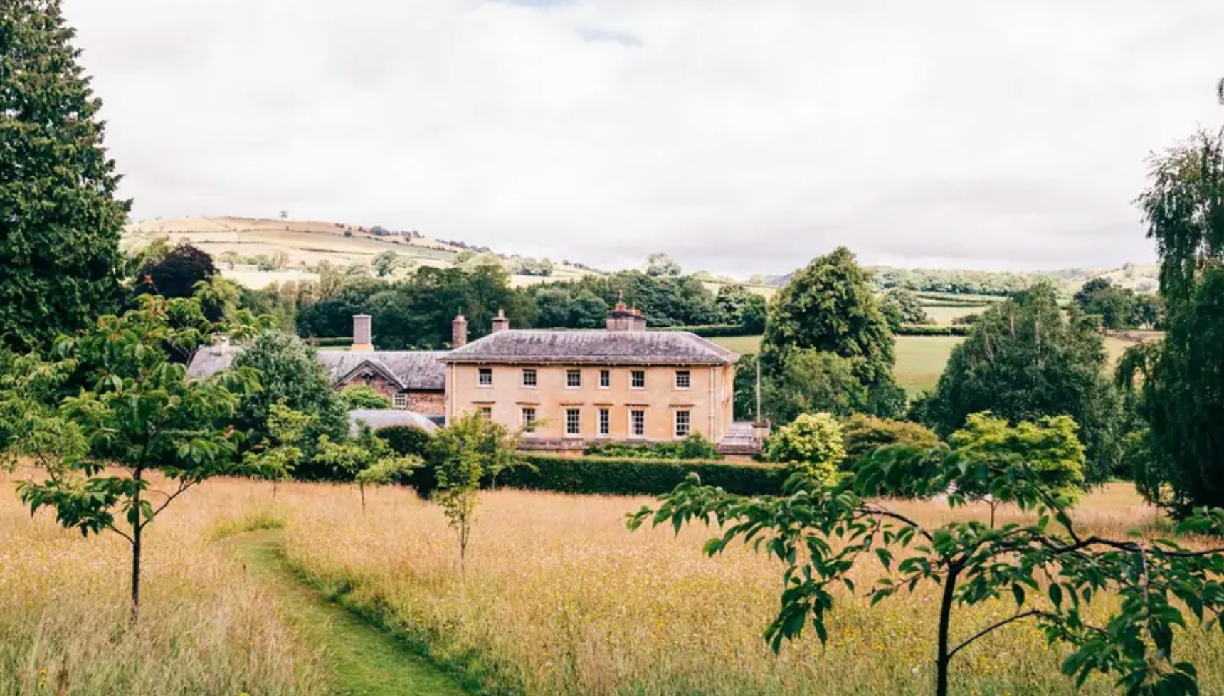 Penpont House posing as Longbourn in The Other Bennet Sister