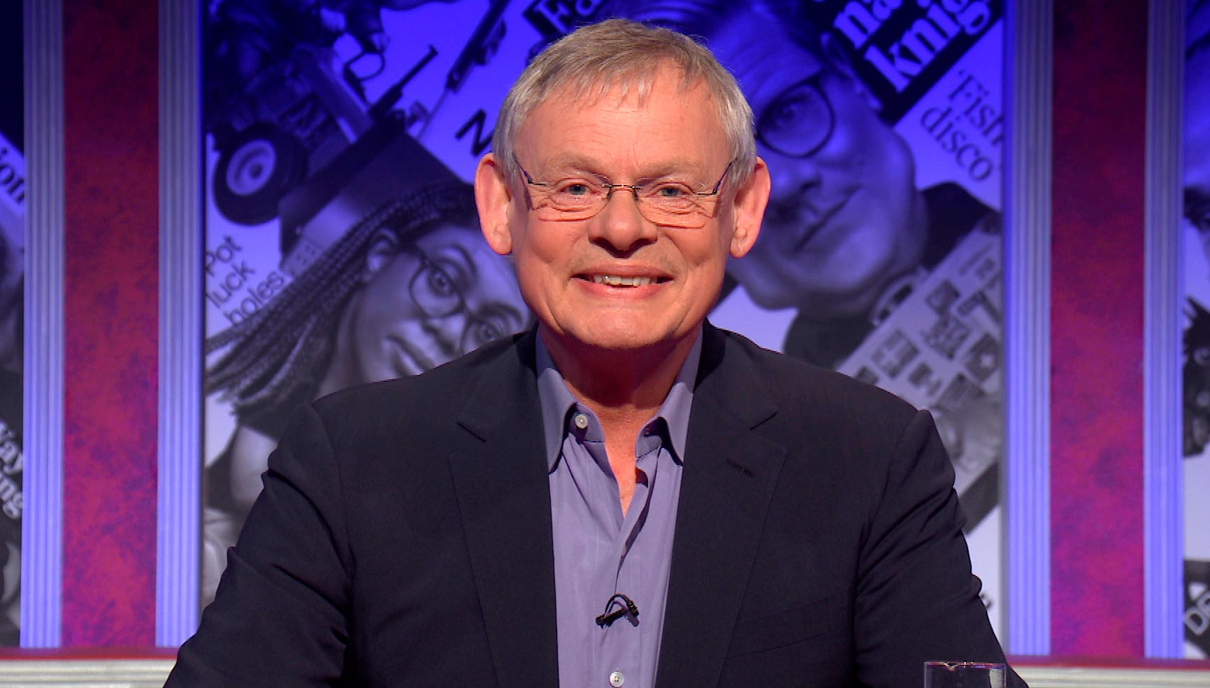 Martin Clunes presenting Have I Got News for You