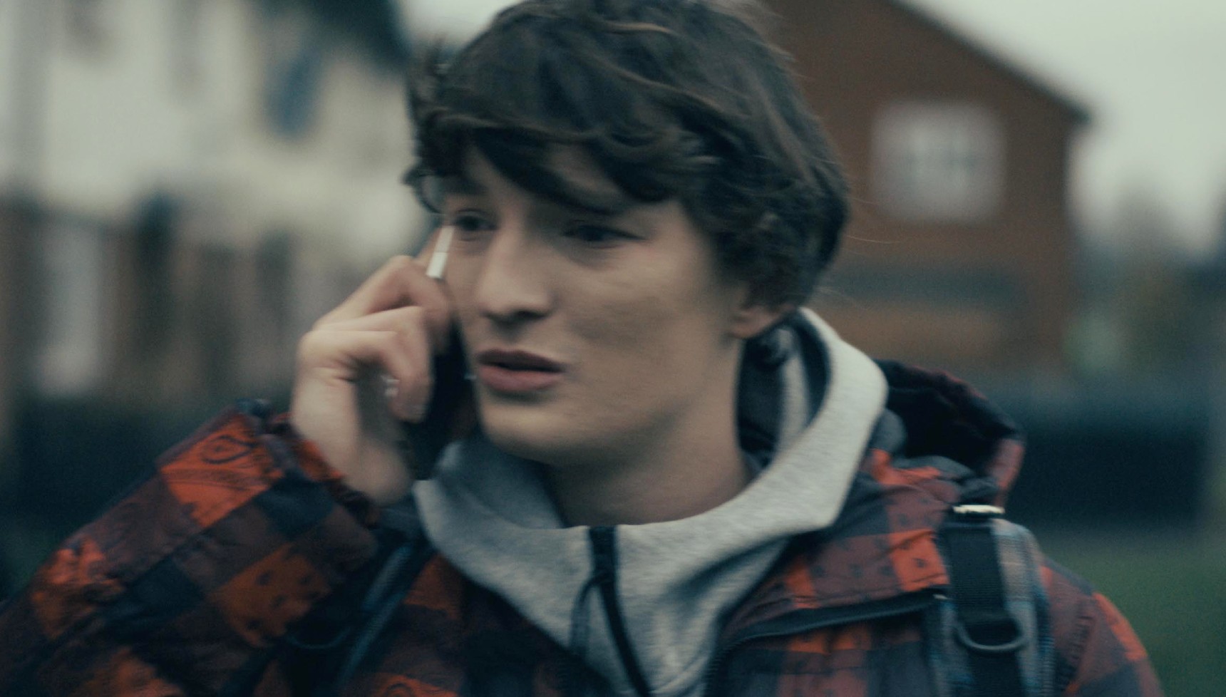 Osian Morgan as Ryan in Huw Edwards drama