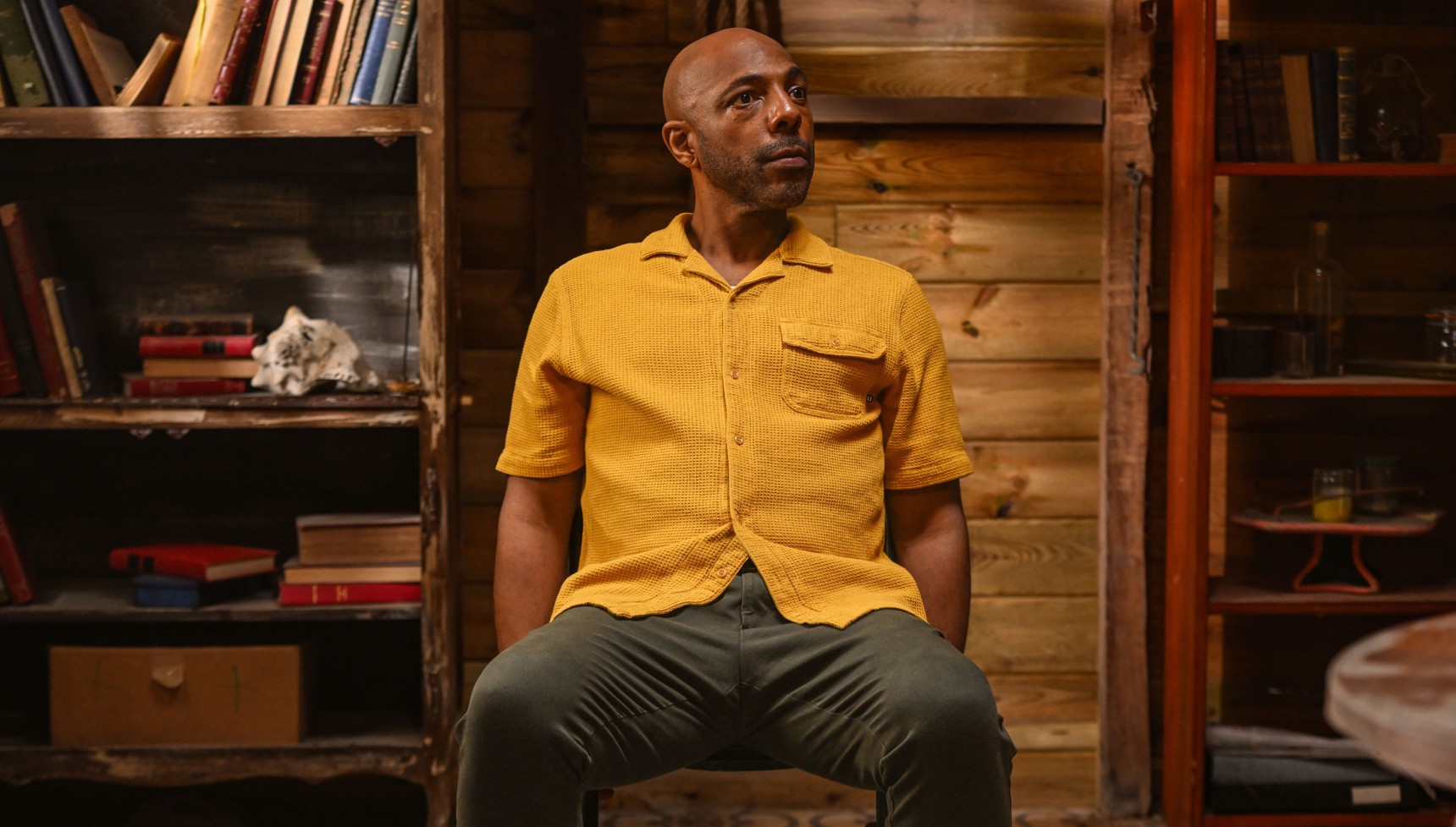 Don Gilet as DI Mervin Wilson in Death in Paradise