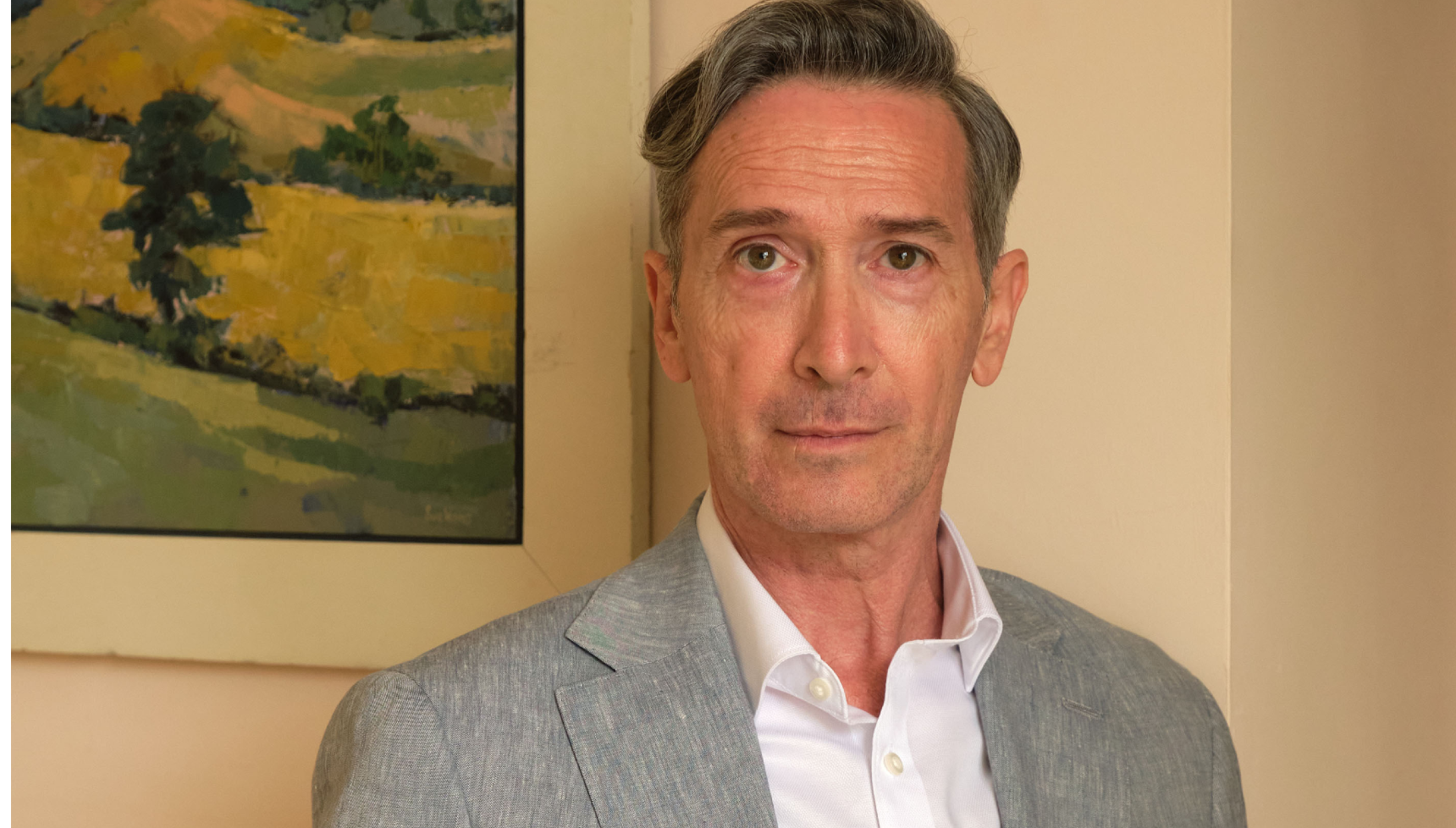 Tristan Sturrock as Clive Harris in Beyond Paradise