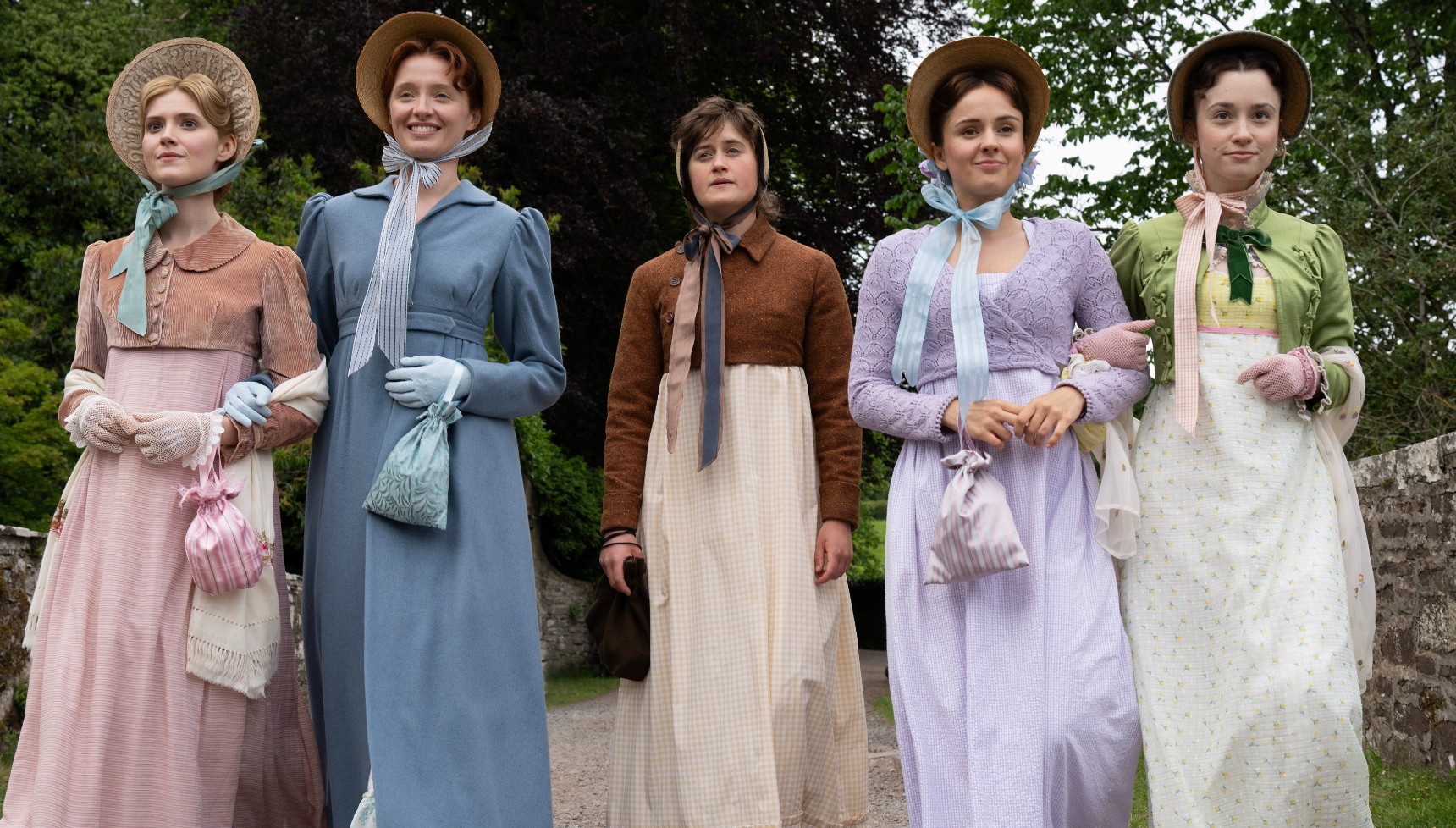 The Bennet sisters in BBC One period drama