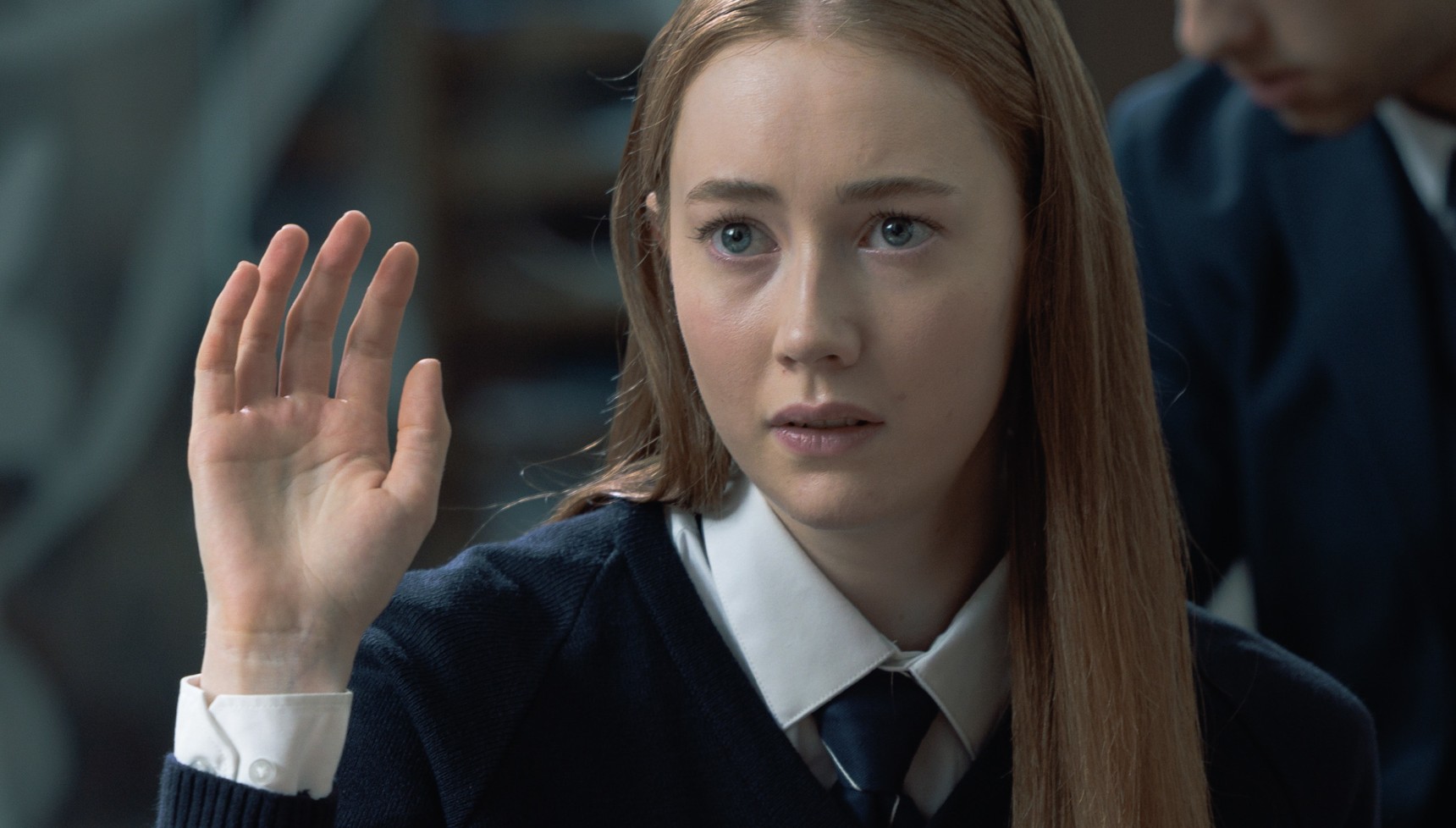 Alice Grant as Cressida Bancroft in The Teacher
