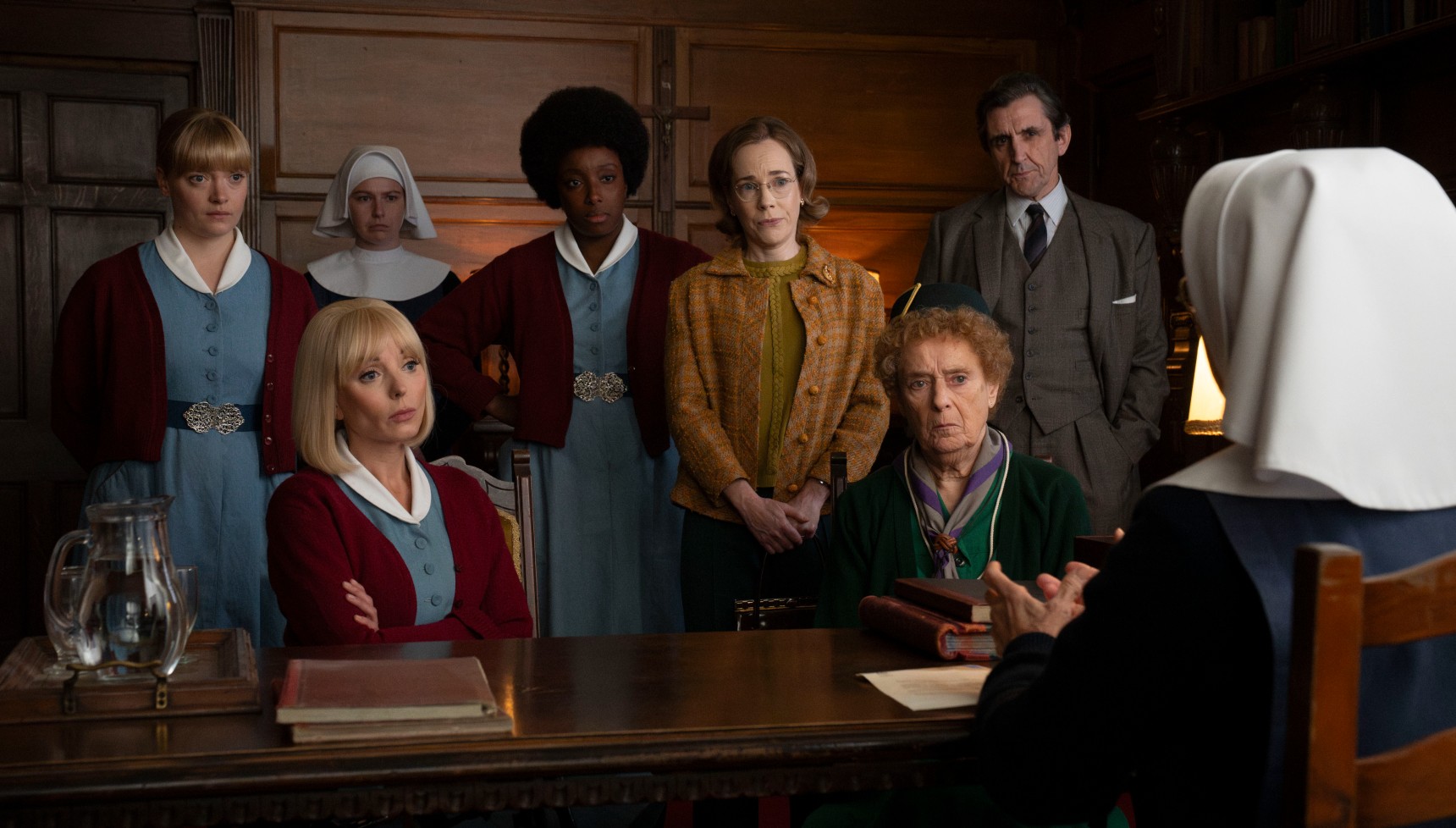 The cast of Call the Midwife