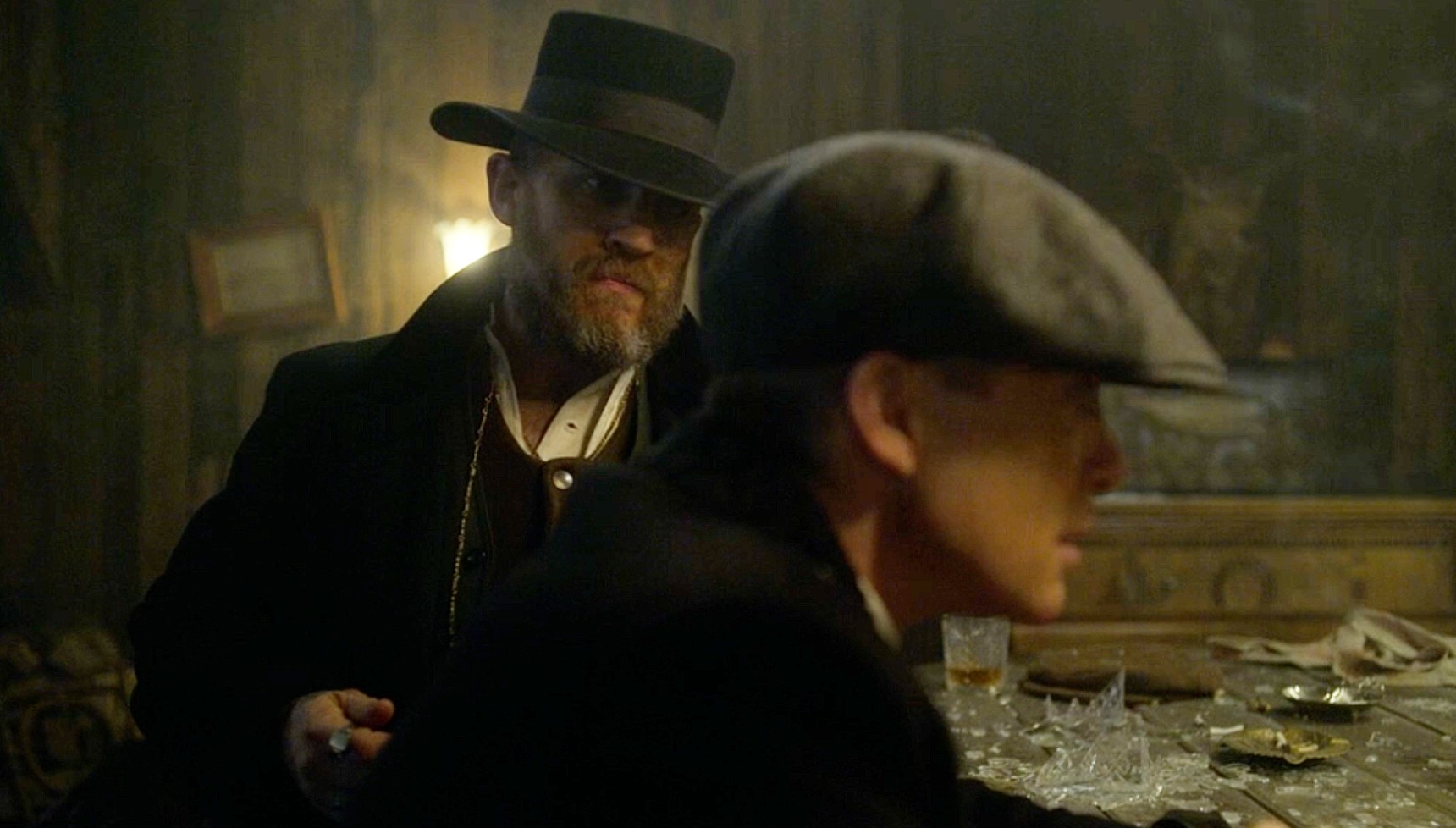 Alfie and Tommy Shelby in the final episode of Peaky Blinders