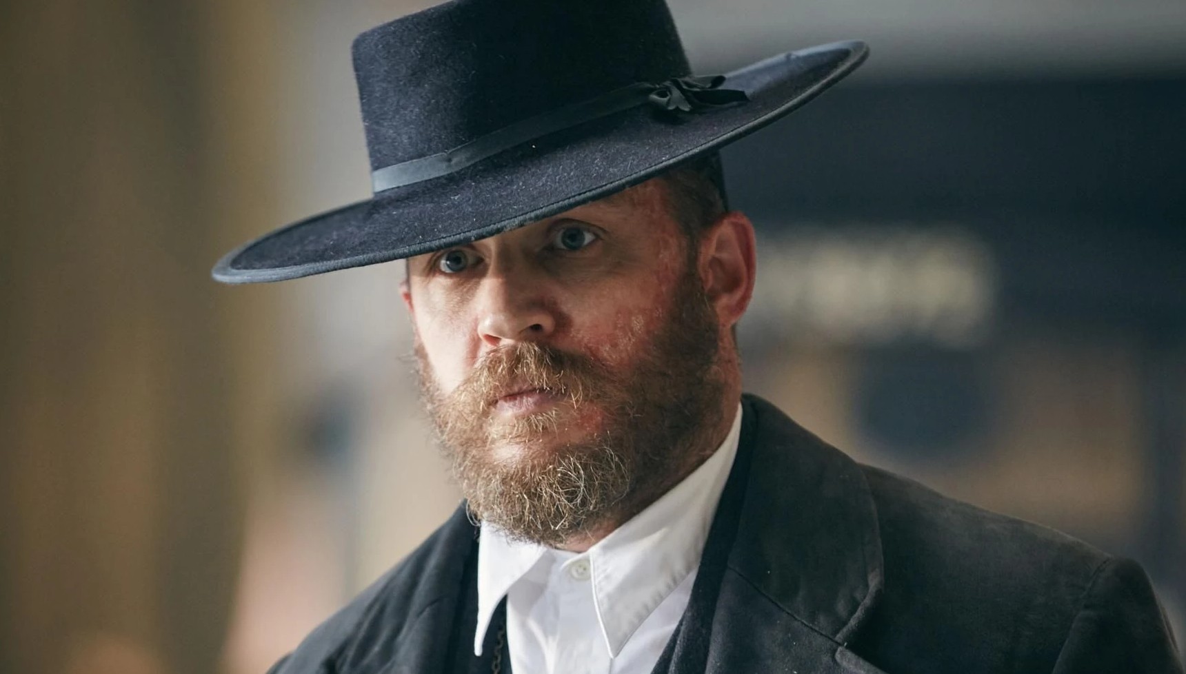 Tom Hardy as Alfie Solomons in Peaky Blinders