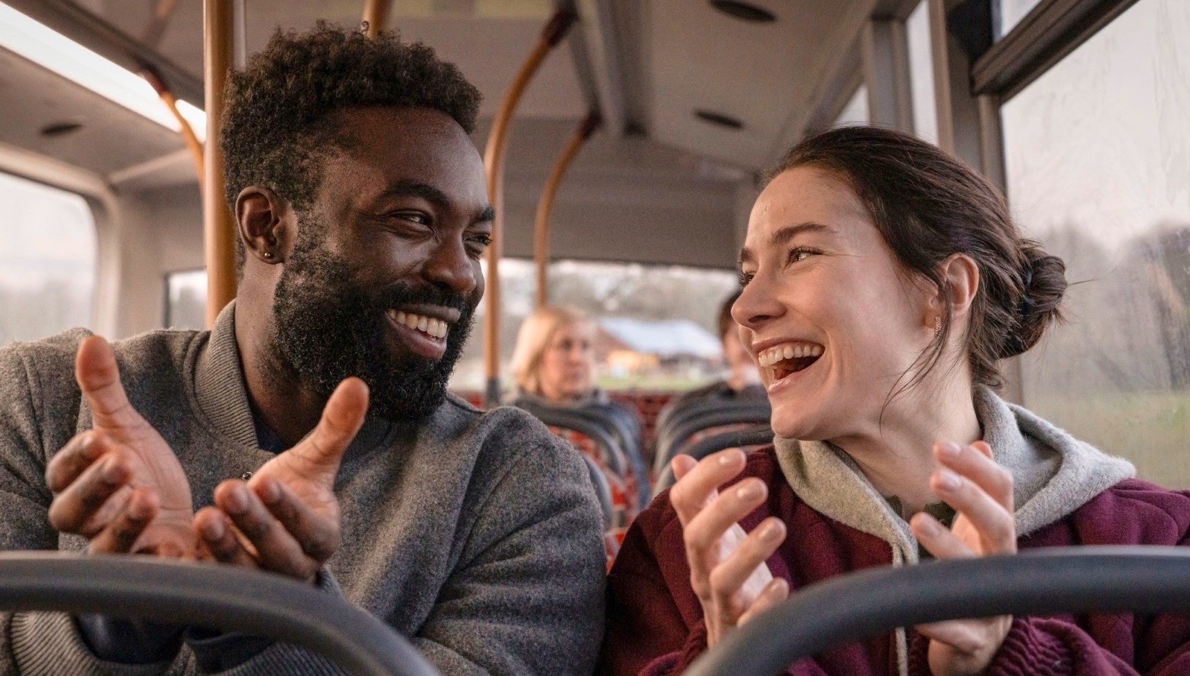 Paapa Essiedu and Siobhán Cullen in Babies
