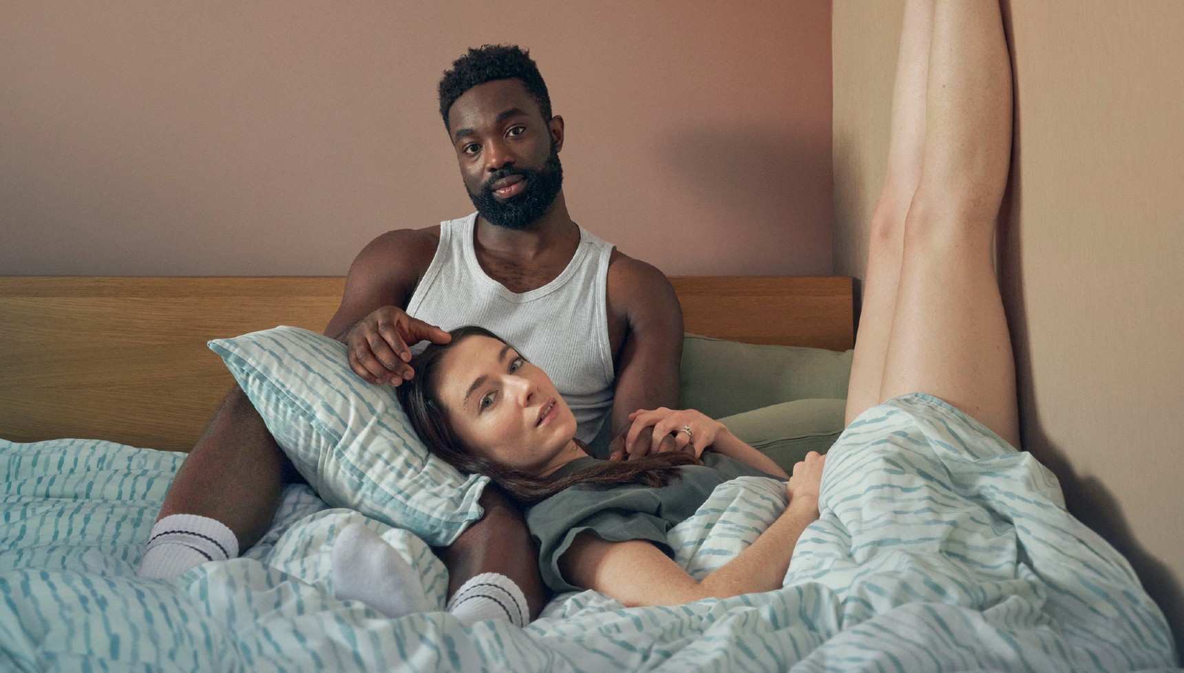 Paapa Essiedu and Siobhán Cullen in Babies