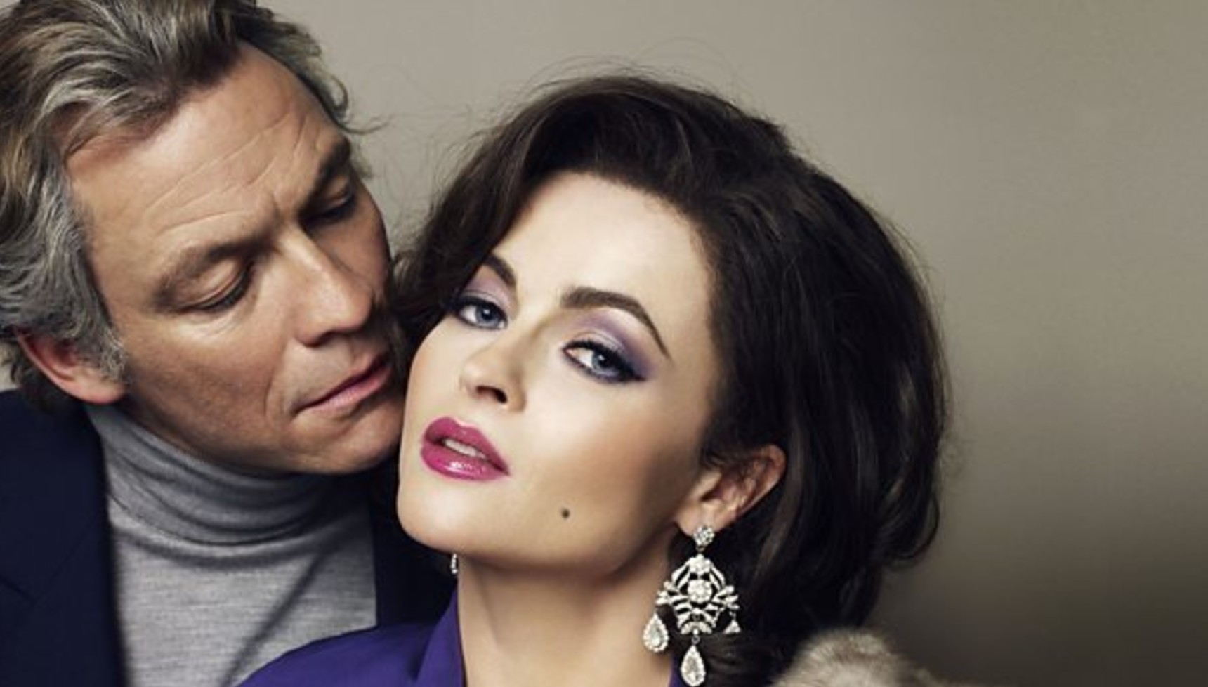 Dominic West and Helena Bonham Carter in Burton and Taylor