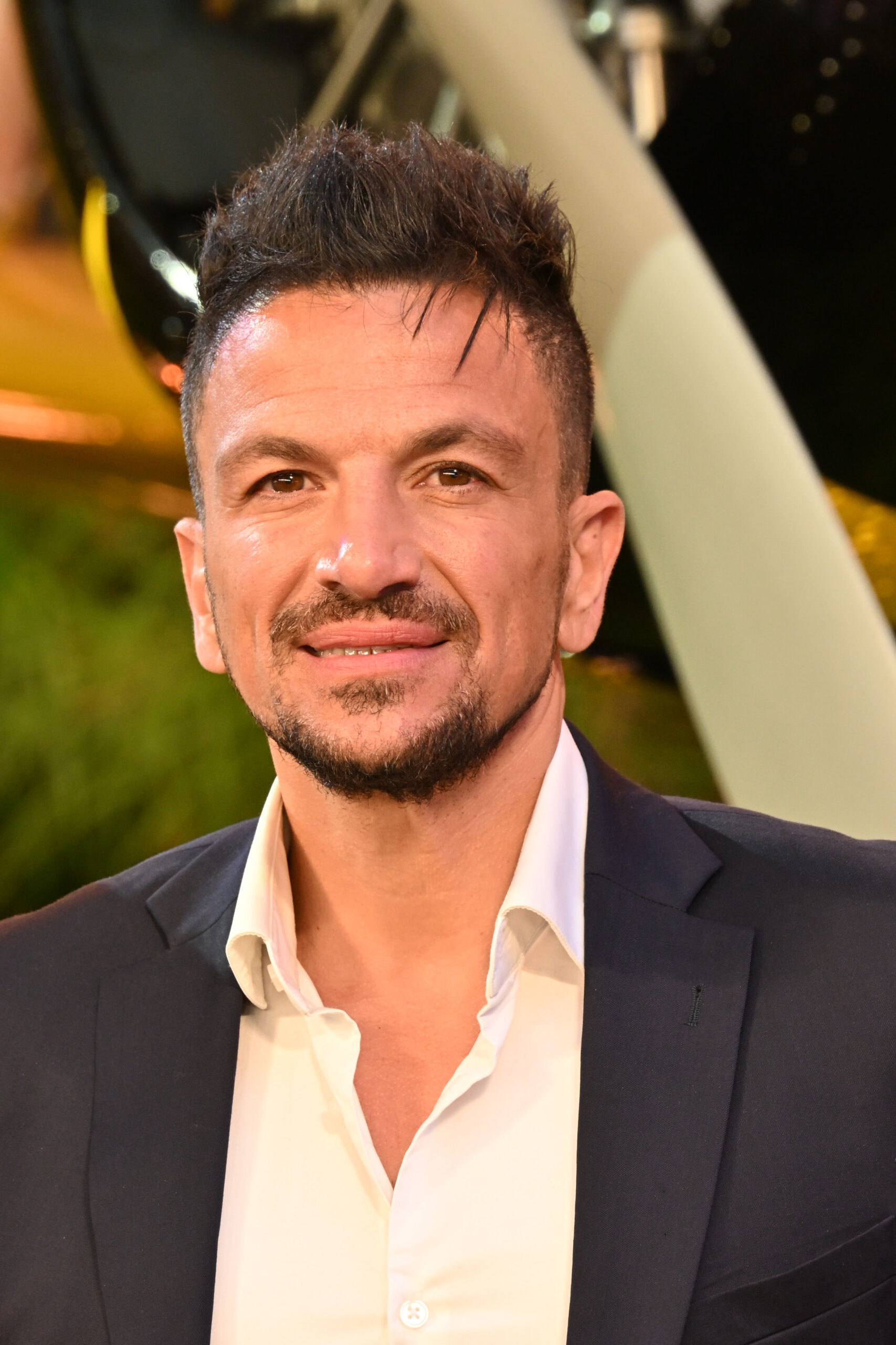 Peter Andre smiling