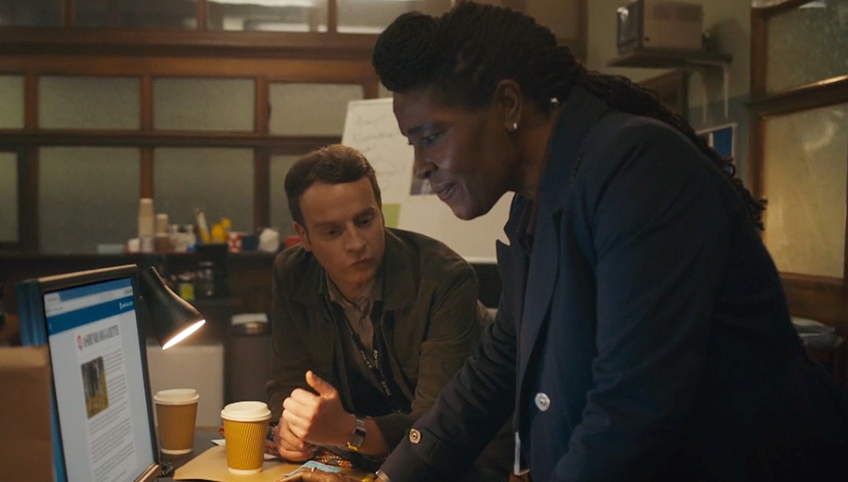 Ellis and Harper in series 2 episode 2