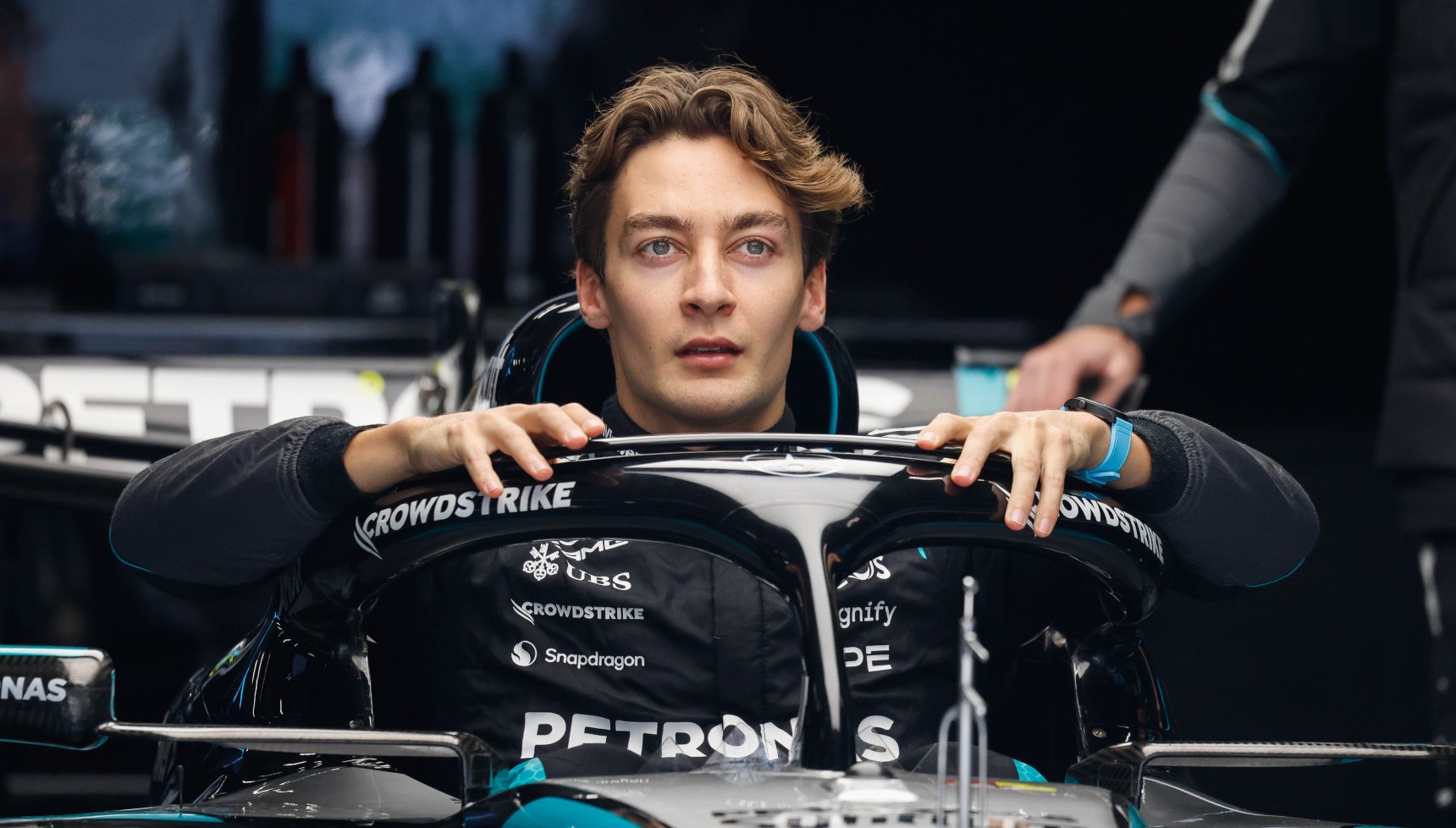 George Russell at the Chinese Grand Prix