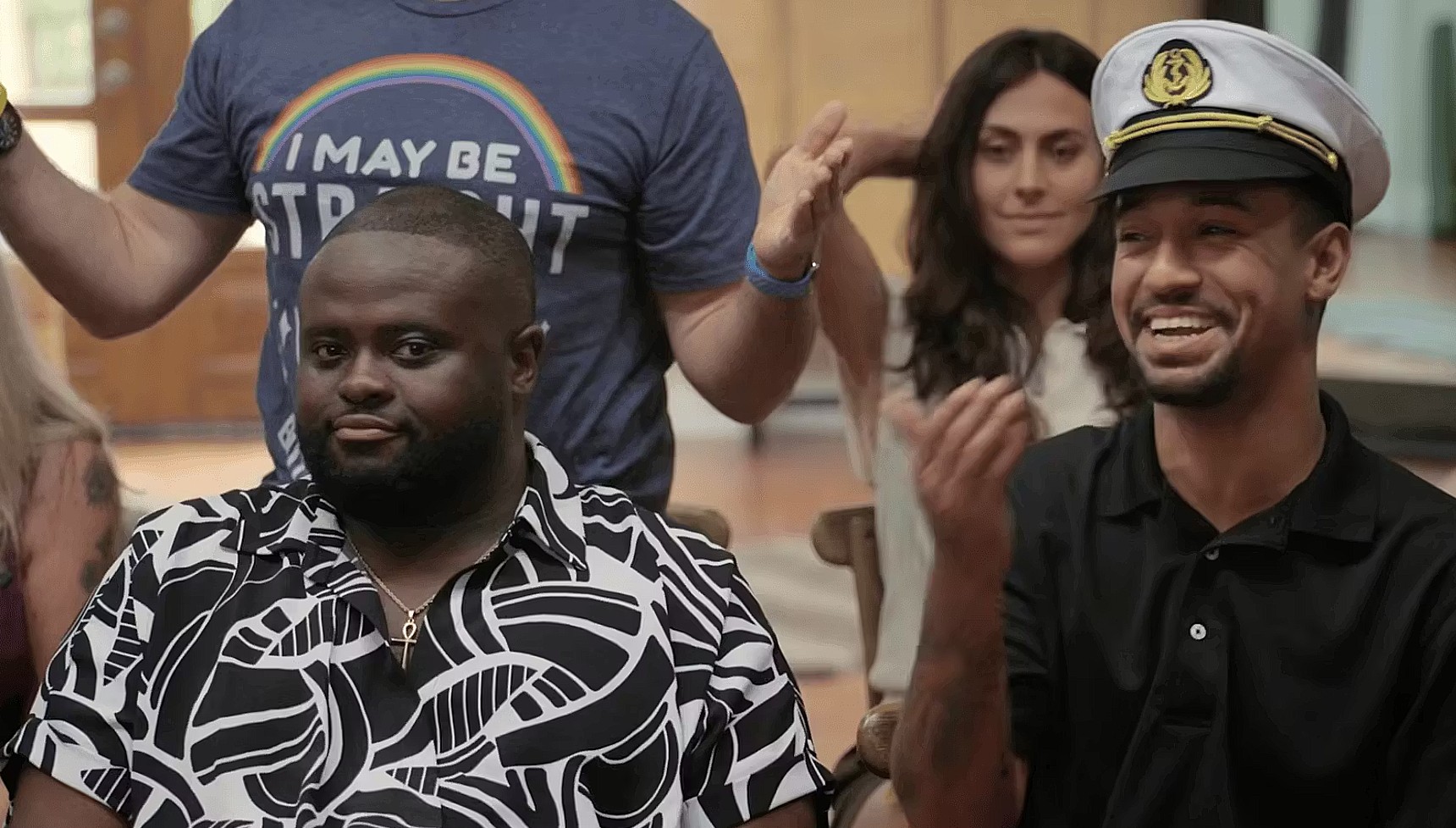 Anthony Norman and the cast of Jury Duty season 2 