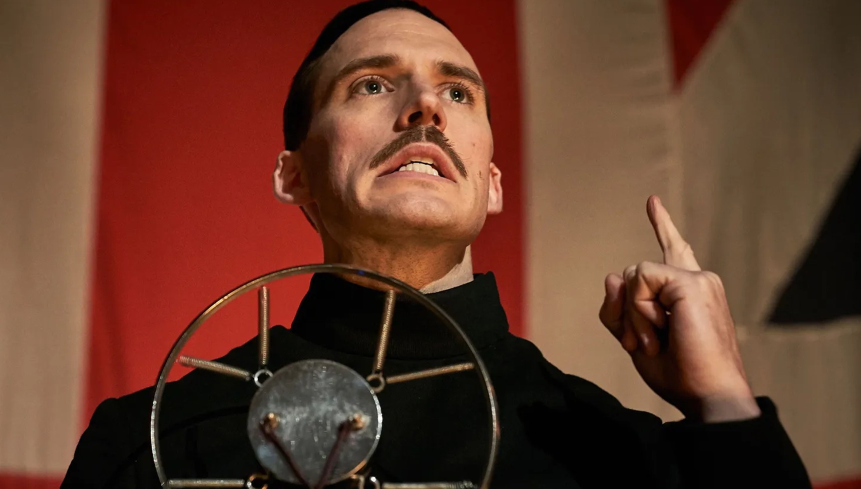 Oswald Mosley giving a speech in Peaky Blinders