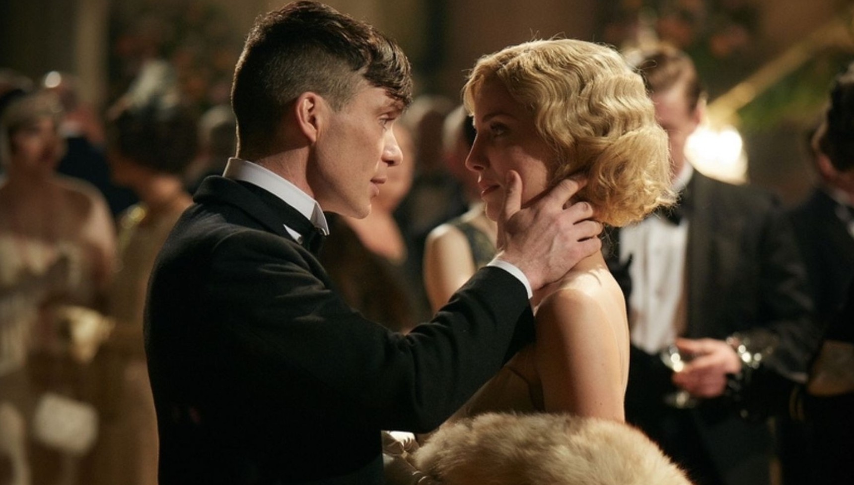 Tommy Shelby and Grace in Peaky Blinders