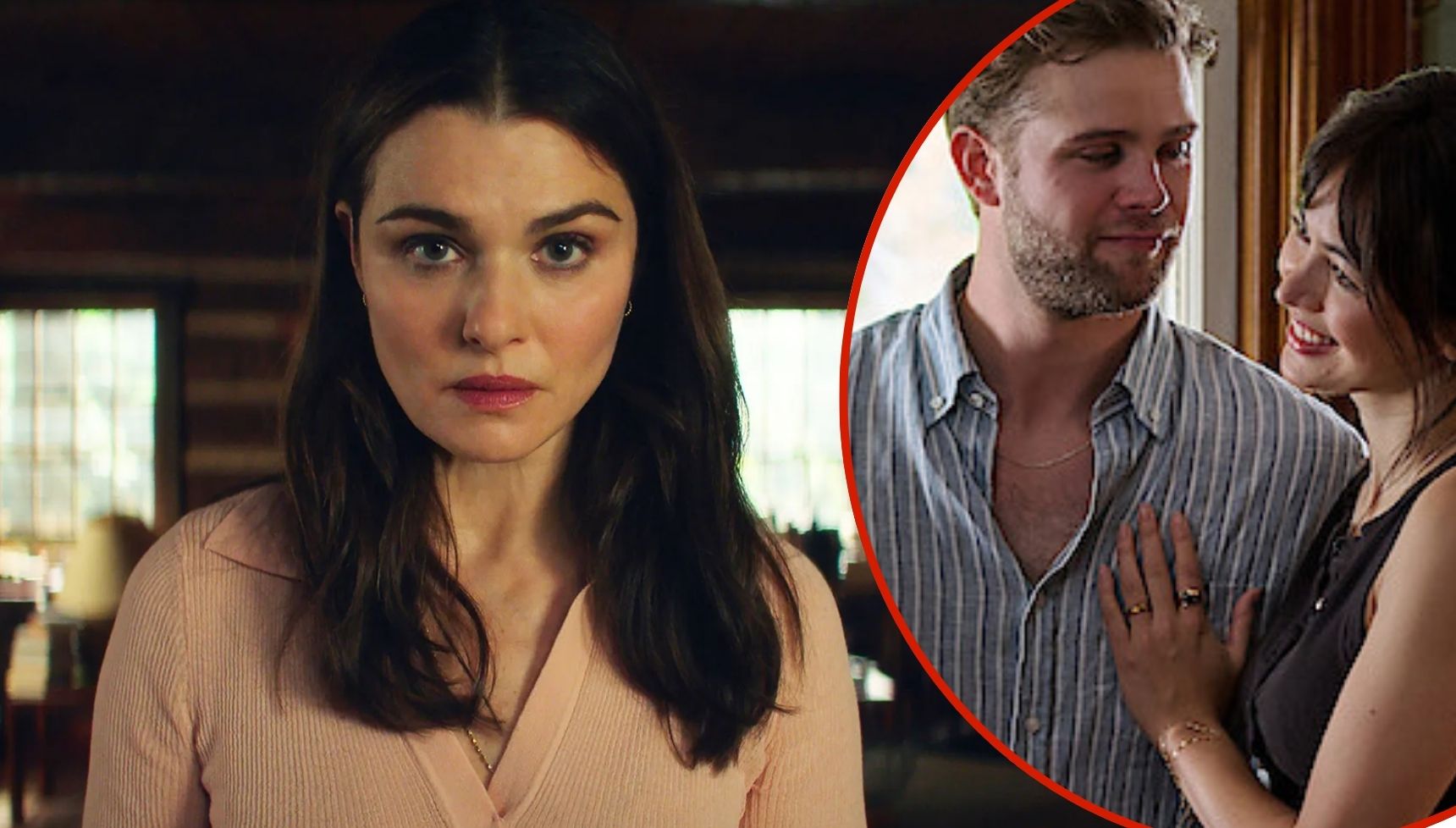 How old Rachel Weisz is supposed to be in Vladimir, the age gap, and the cast's ages in real life