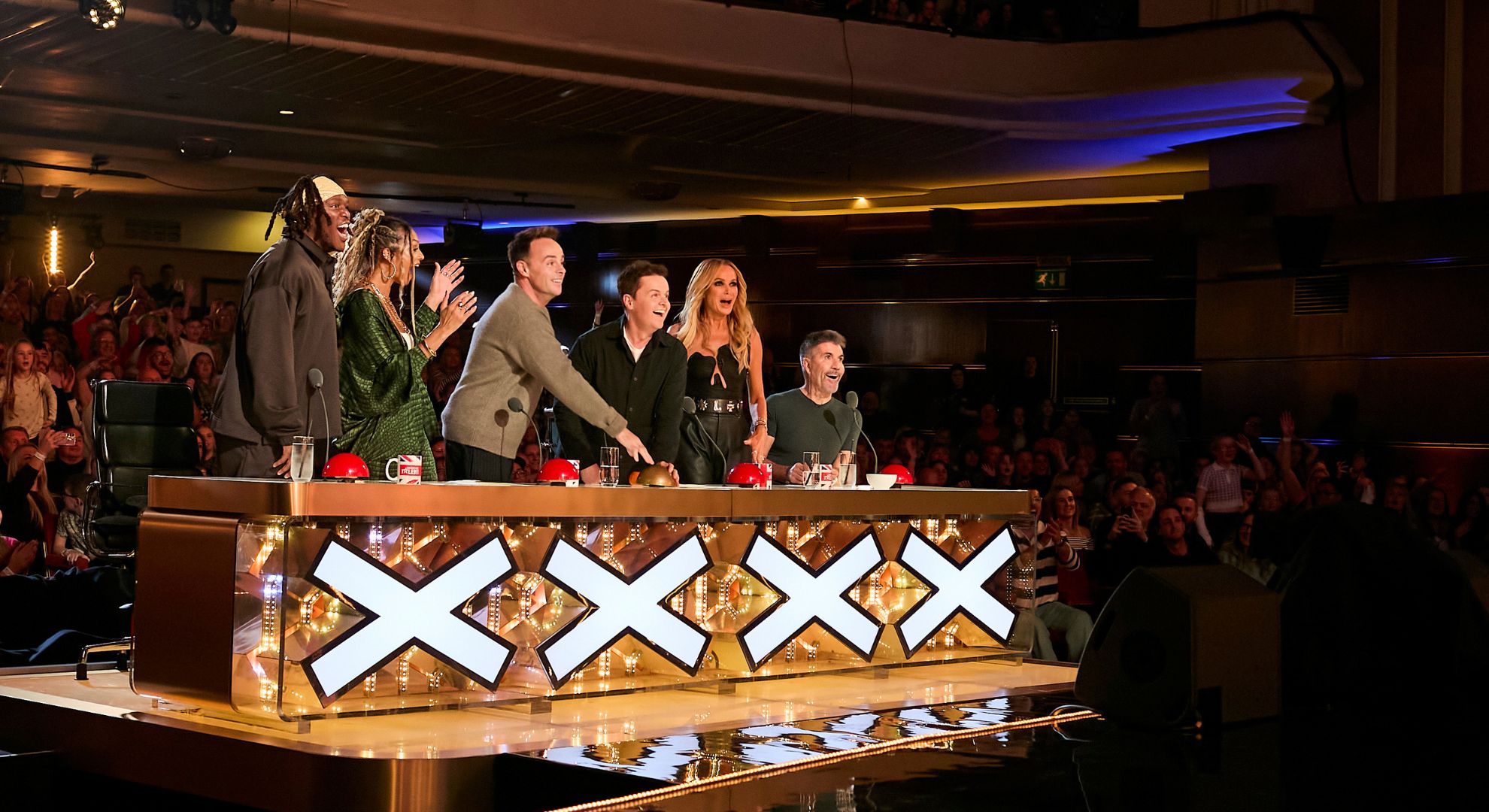 The judges and Ant and Dec on BGT 2026 