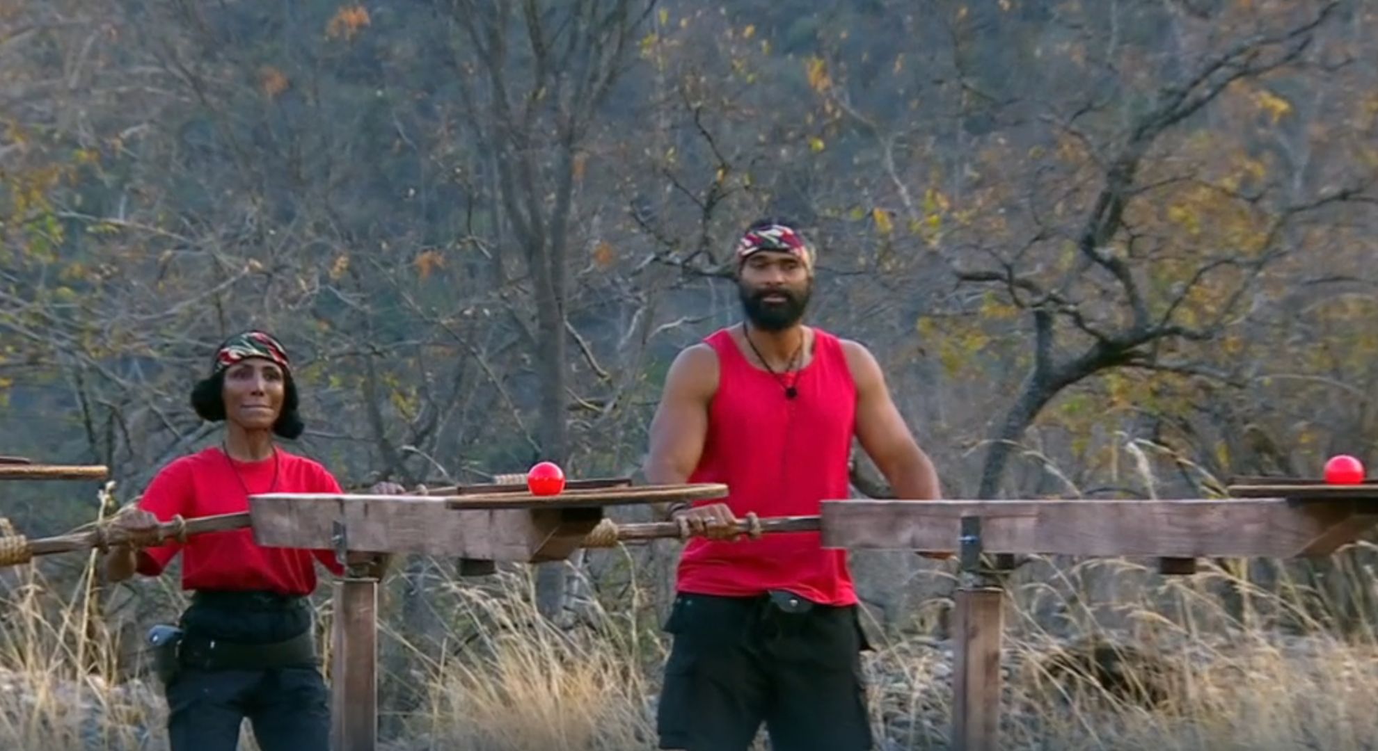 Sinitta and David Haye on I'm A Celebrity