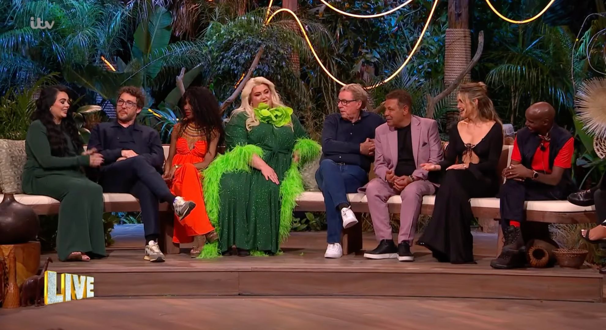Scarlett Moffatt, Seann Walsh, Sinitta, Gemma Collins, Harry Redknapp, Craig Charles, Ashley Roberts, Mo Farah