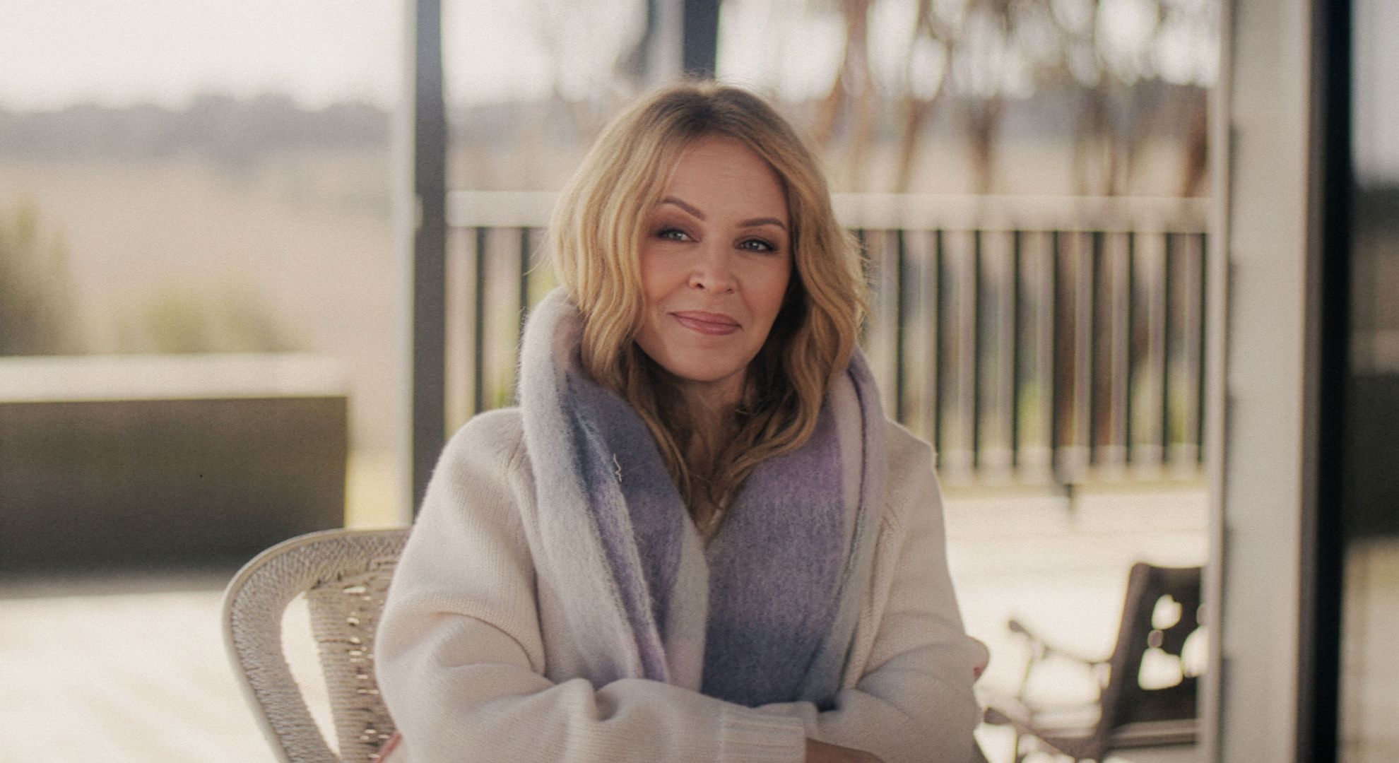 Kylie Minogue smiling
