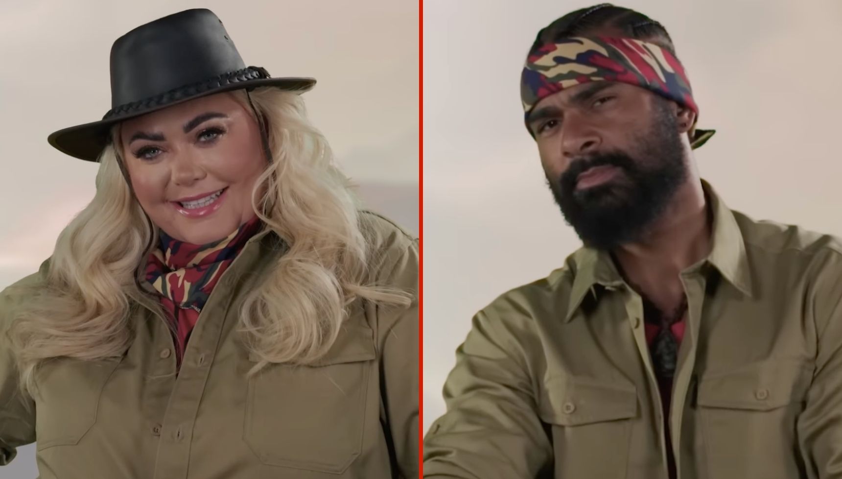 I'm A Celebrity fans convinced they’ve spotted another epic feud brewing between Gemma Collins and David Haye