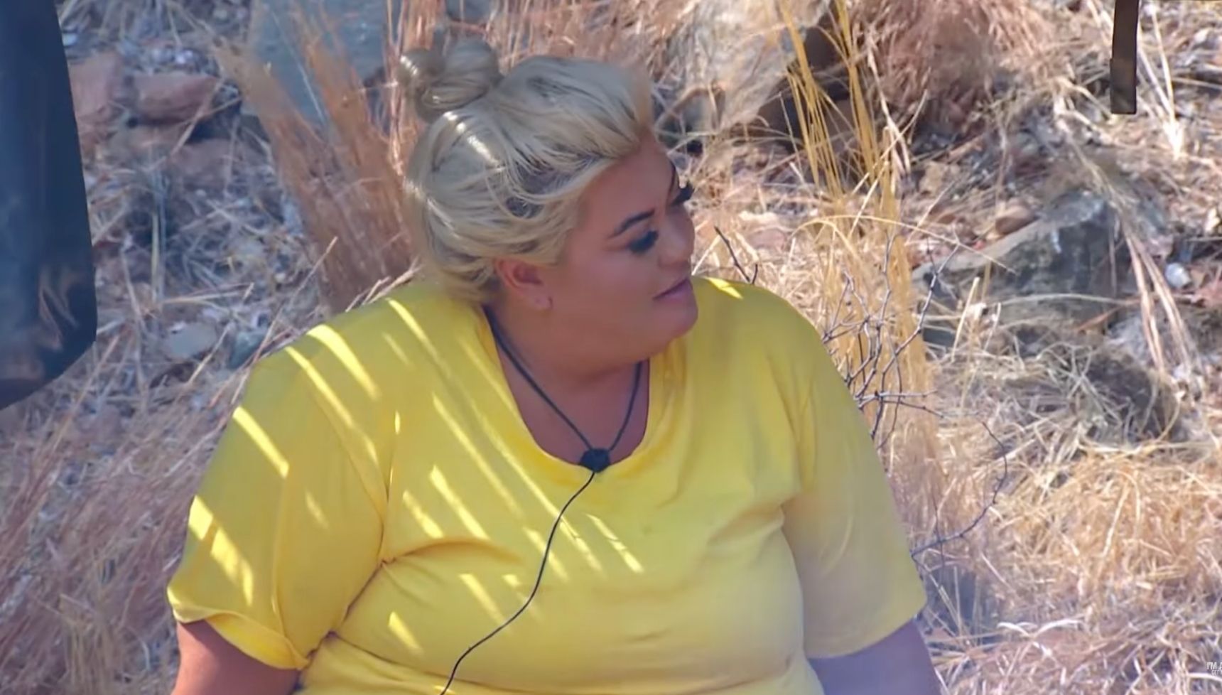 Gemma yellow T shirt I'm A Celebrity 