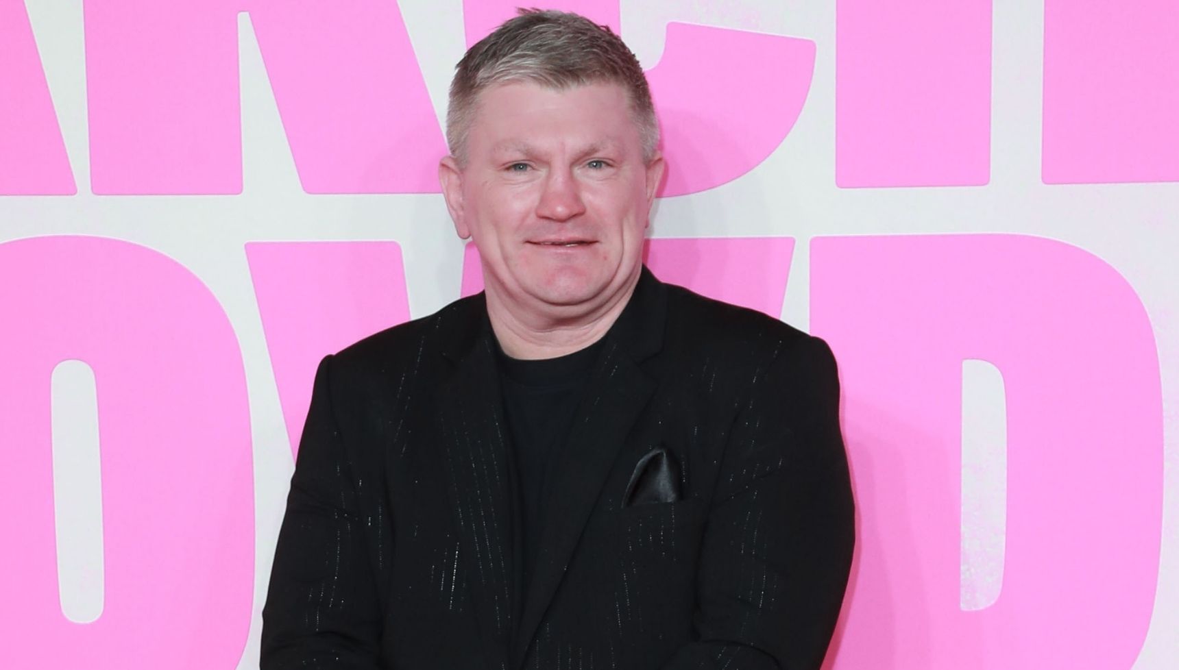 Ricky Hatton Marching Powder red carpet 