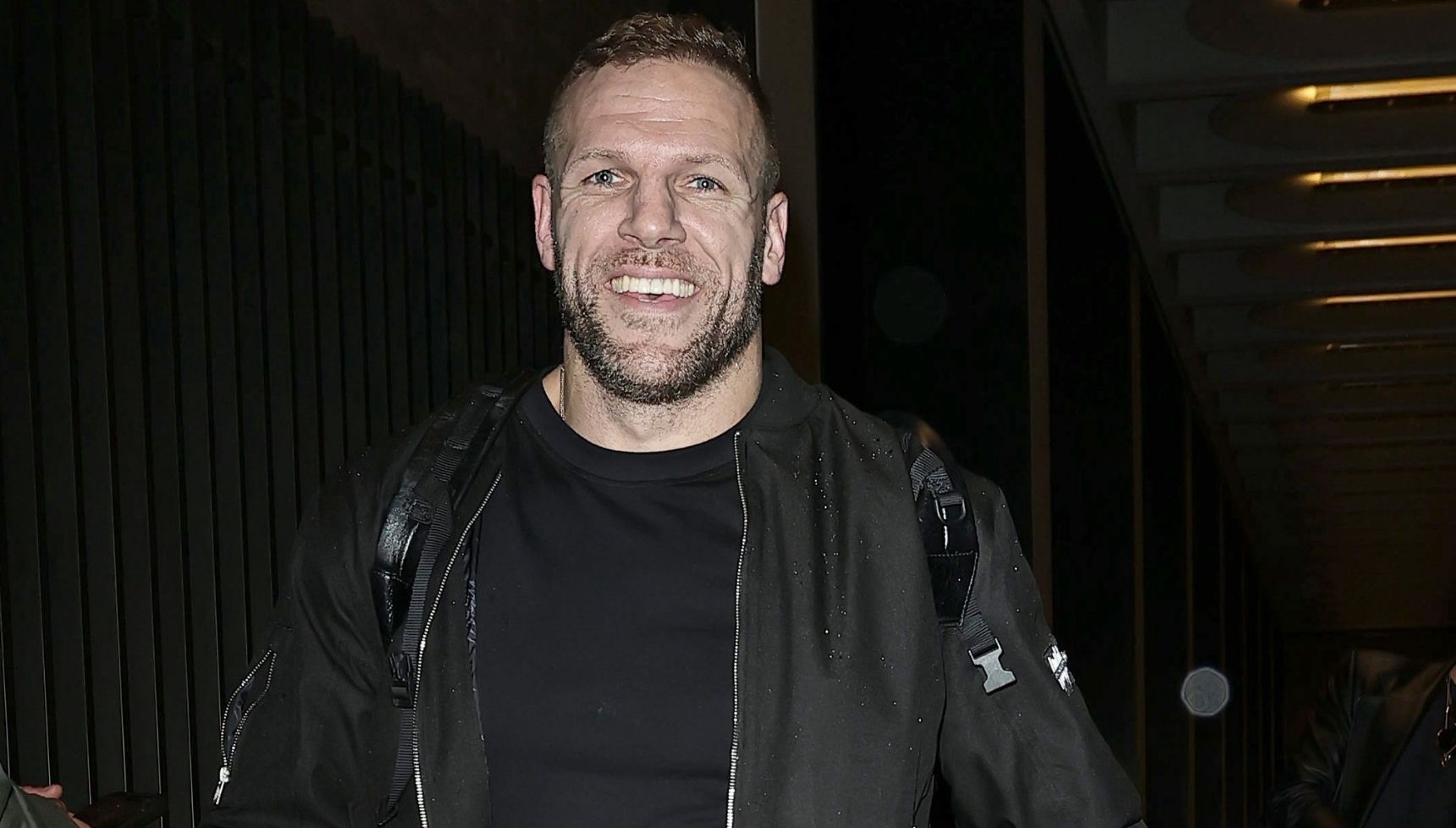 James Haskell smiling