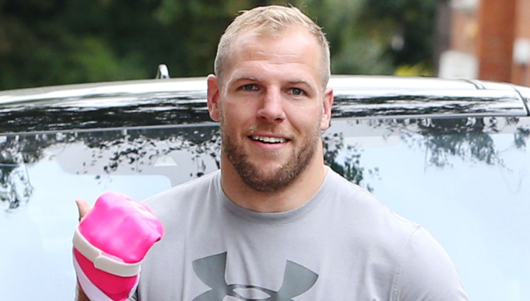 James Haskell smiling