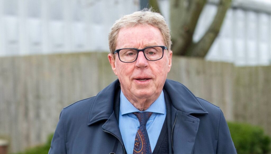 Harry Redknapp outside 