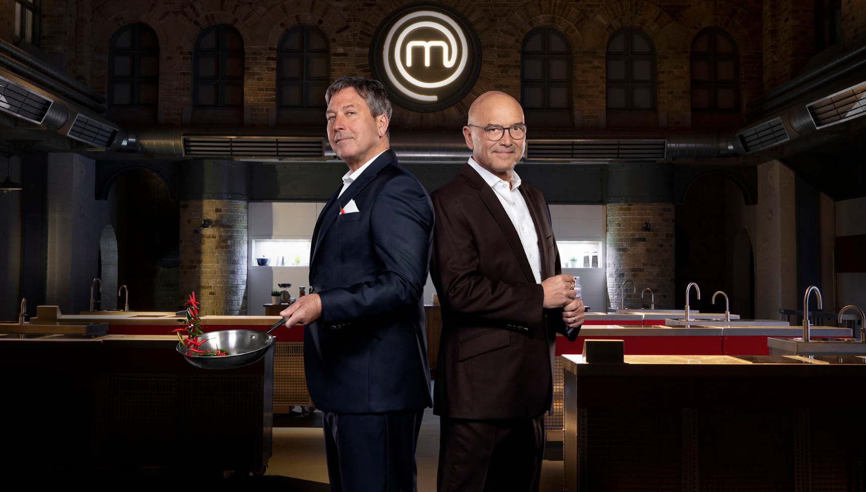 John Torode and Gregg Wallace on MasterChef
