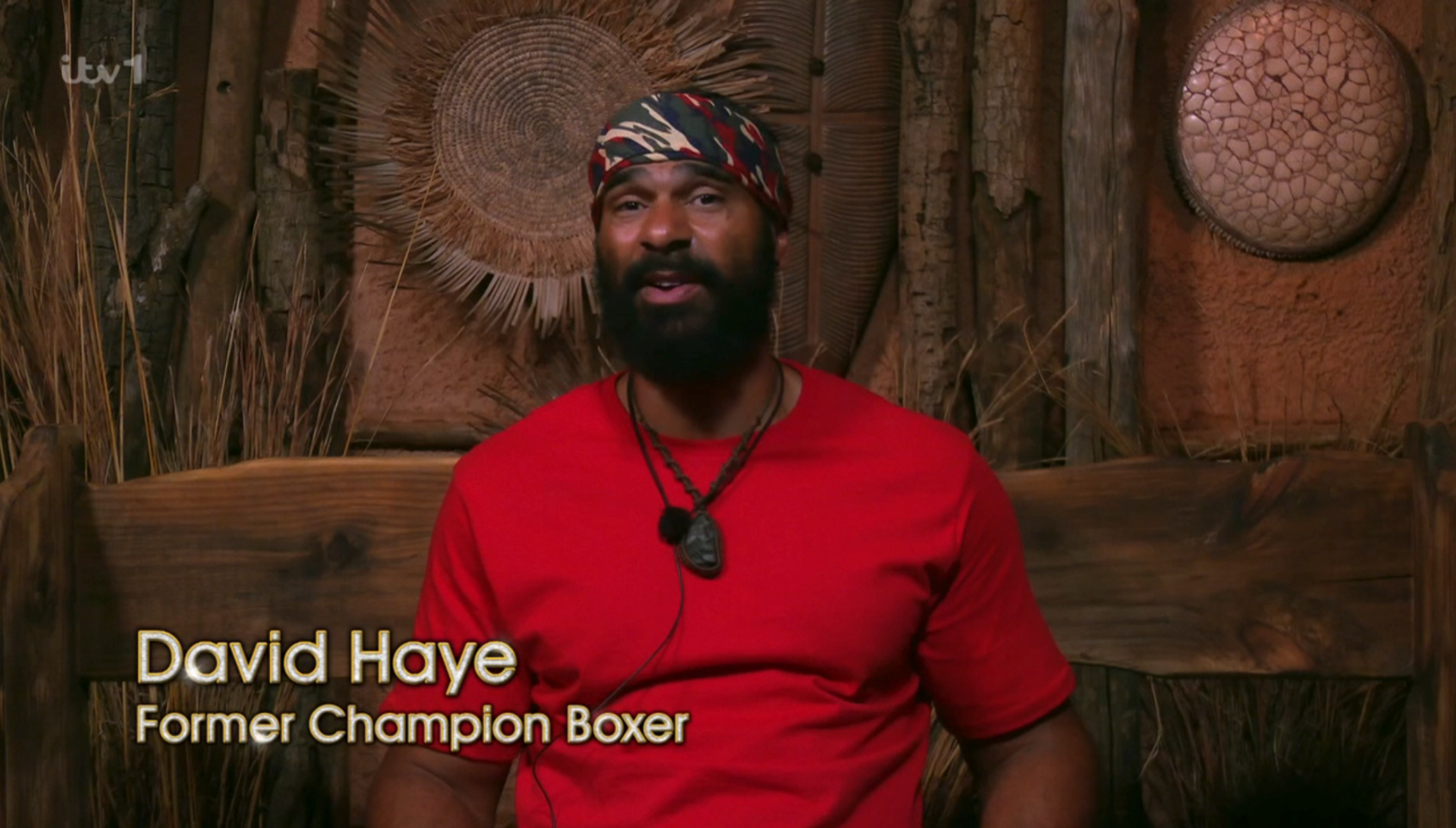 David Haye on I'm A Celebrity