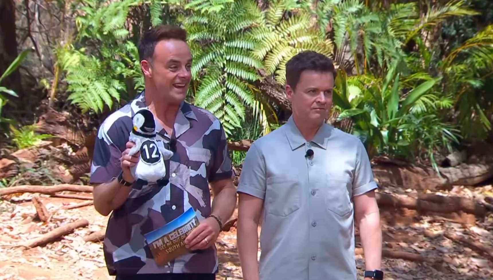 Ant and Dec at tonight's trial