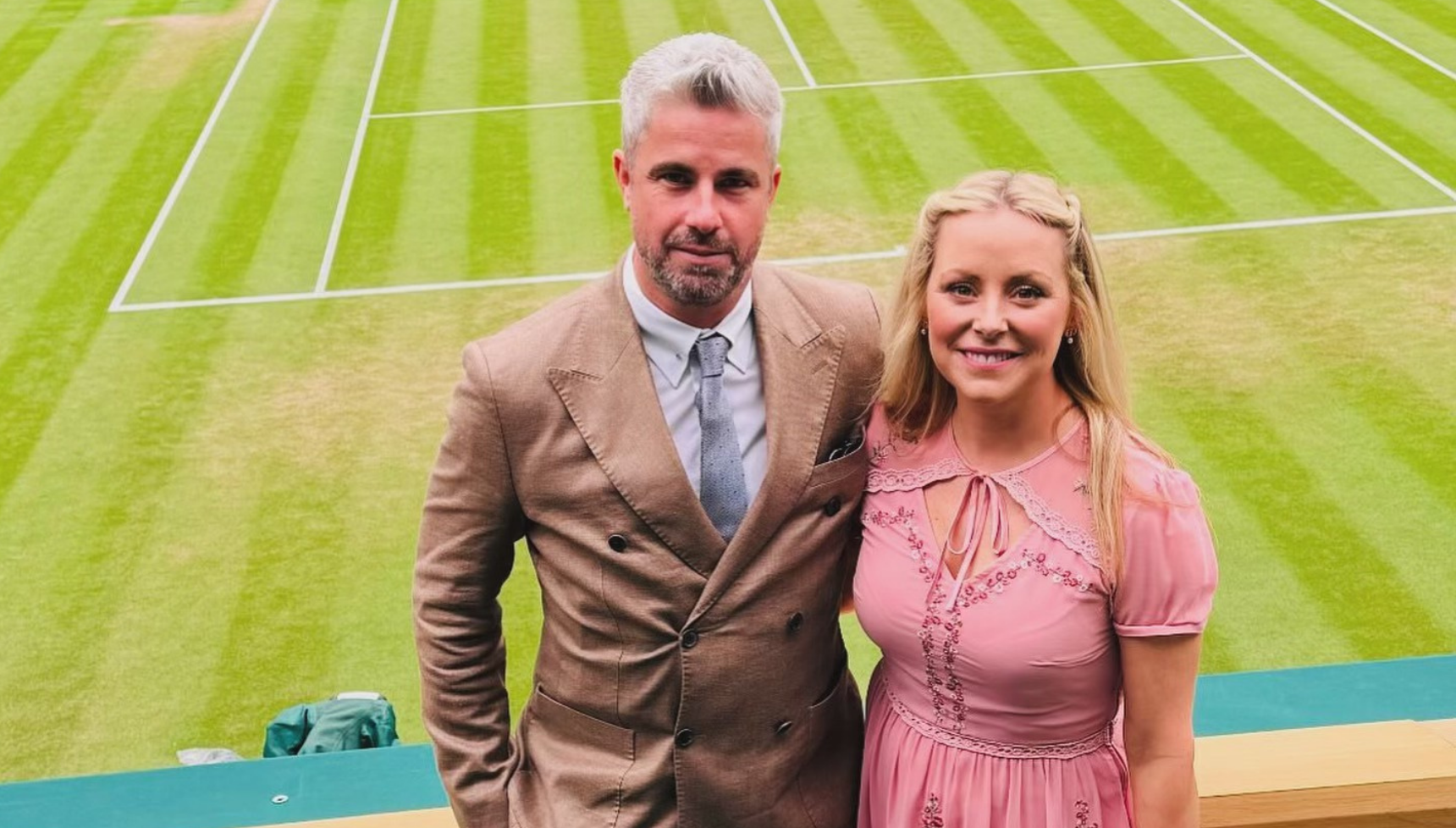 Anna Haugh and her ex Rich Elwell