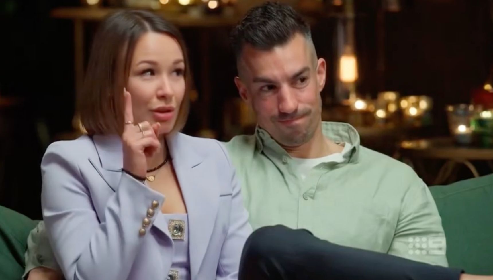 Stella and Fillip on MAFS Australia 