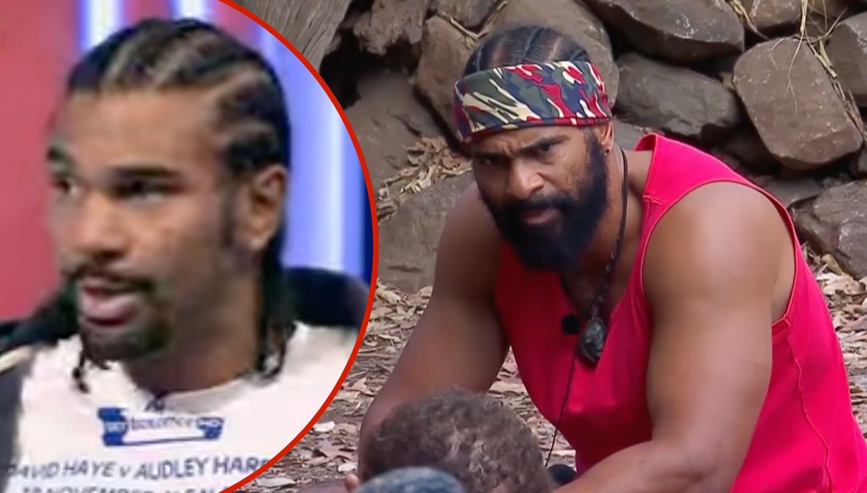 I'm A Celebrity fans demand to know why David Haye was allowed on ITV show as shocking clip of sick 'joke' emerges