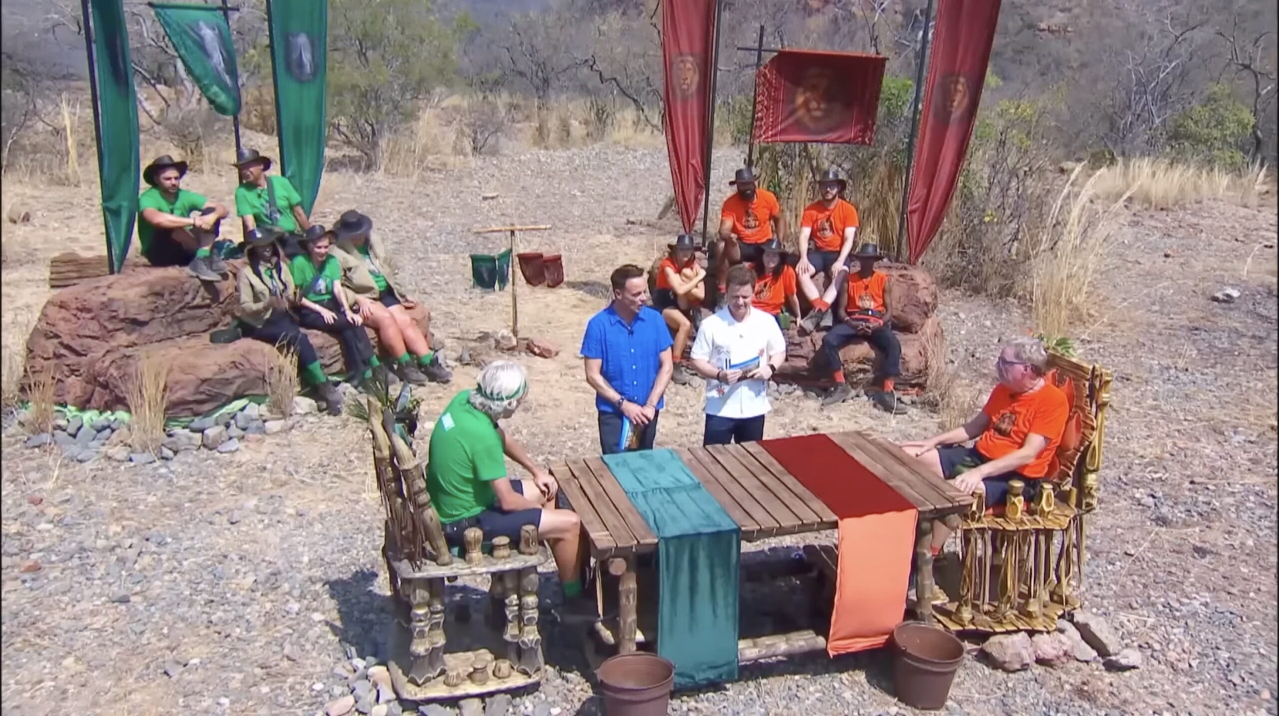I'm A Celebrity eating trial