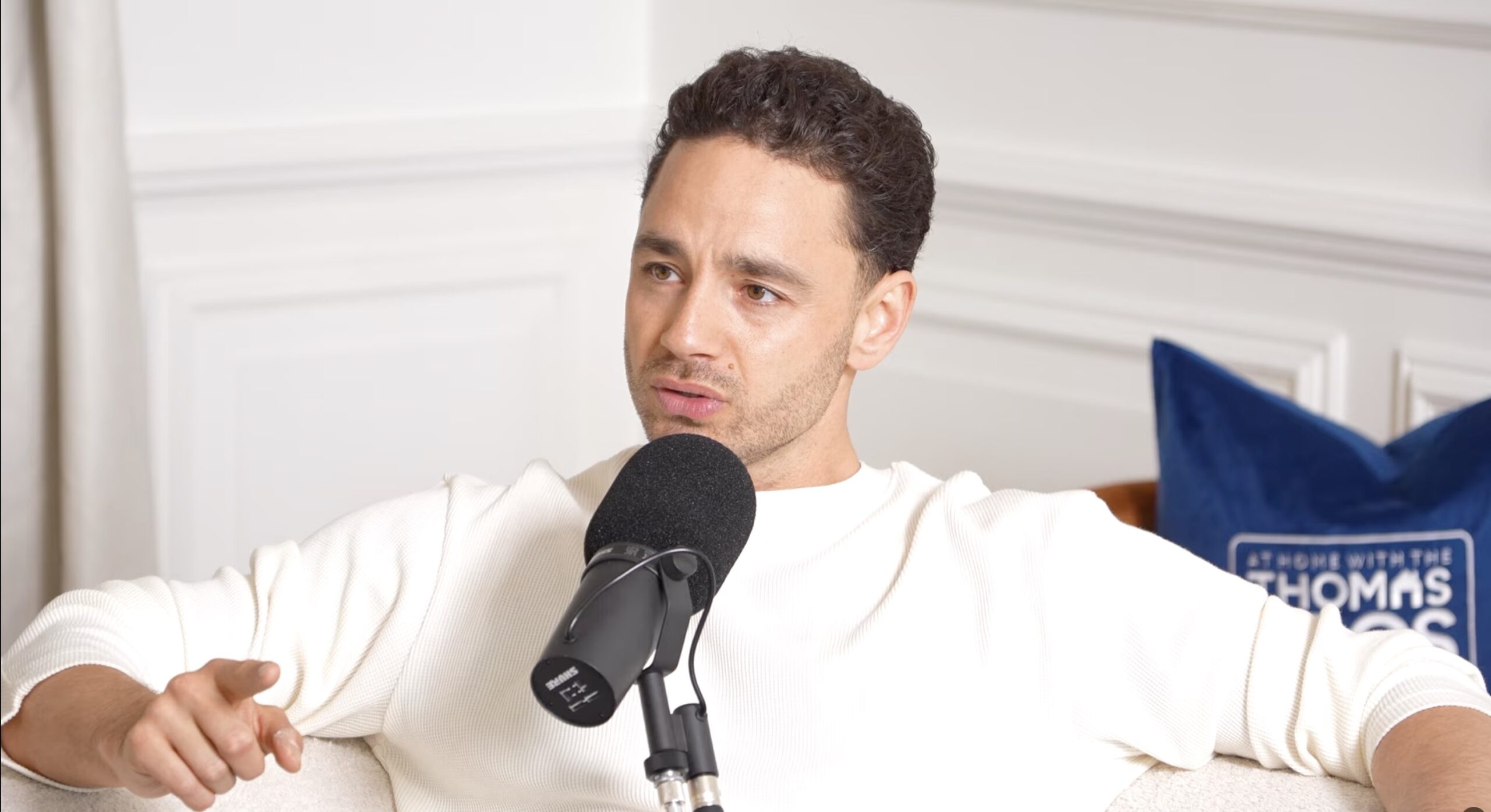 Adam Thomas on his podcast