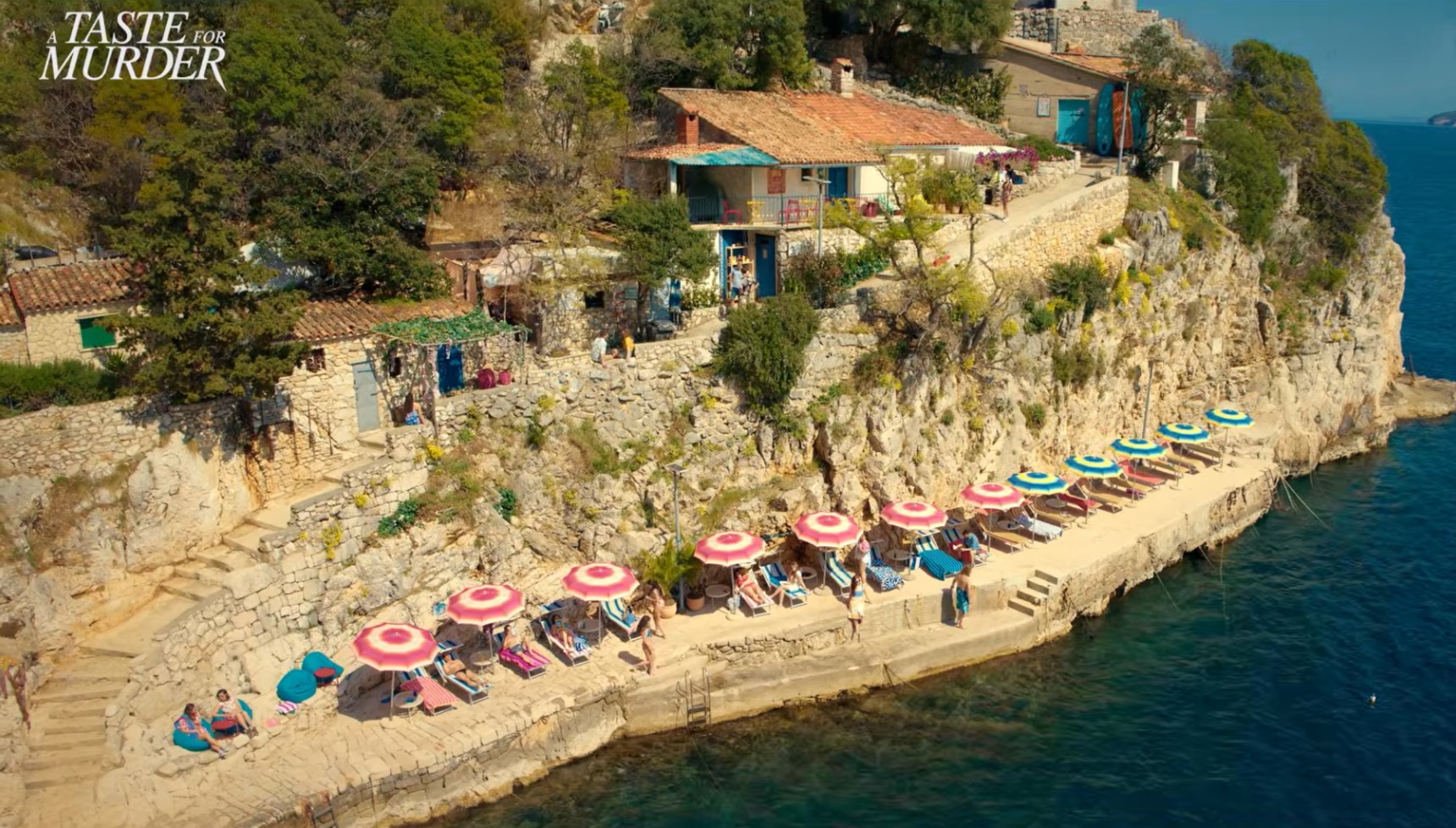 A Taste for Murder was filmed in Croatia and Italy